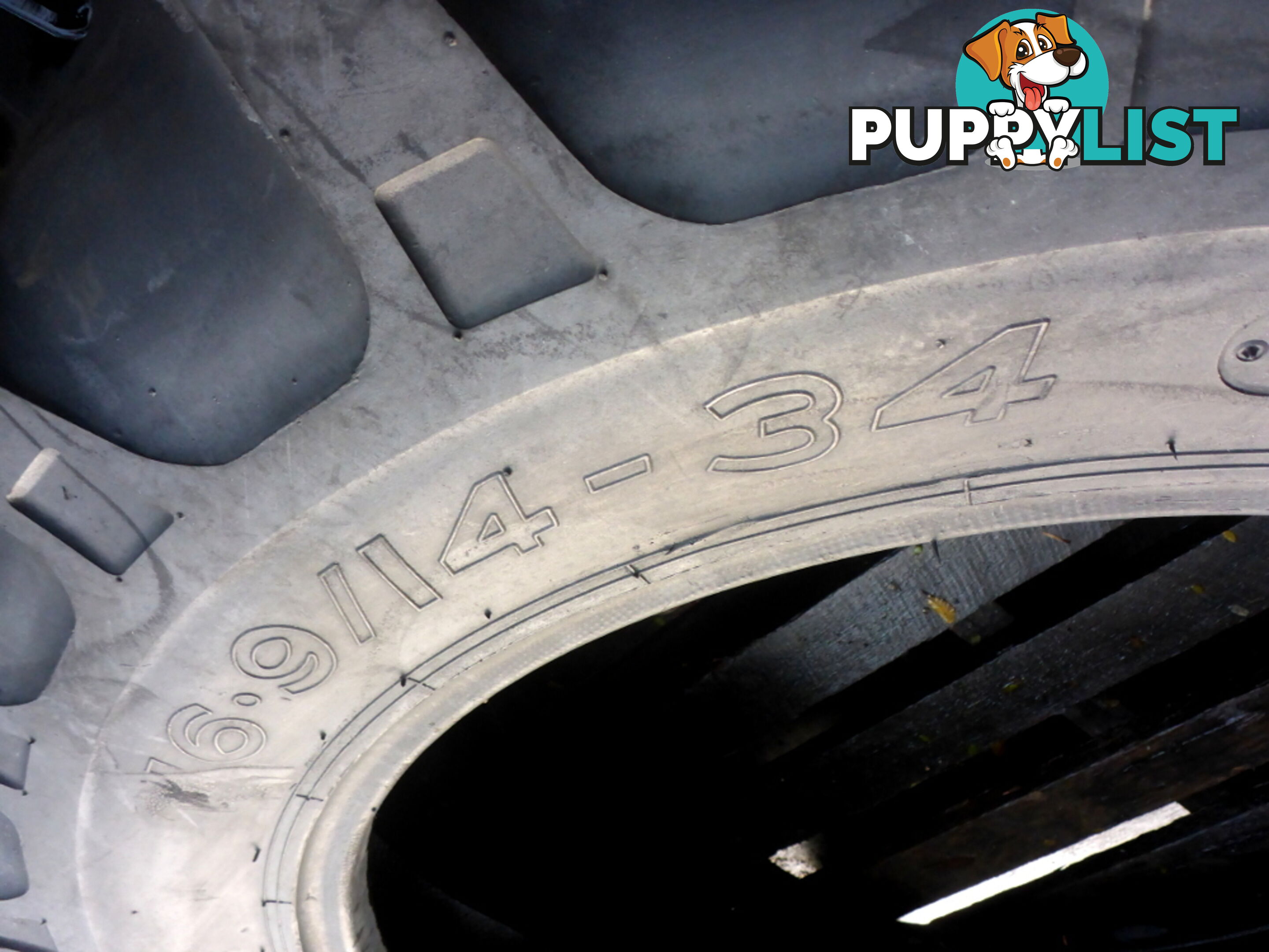 New Simex SA11 Tractor Tyre, 8 Ply, 16.9/14-34