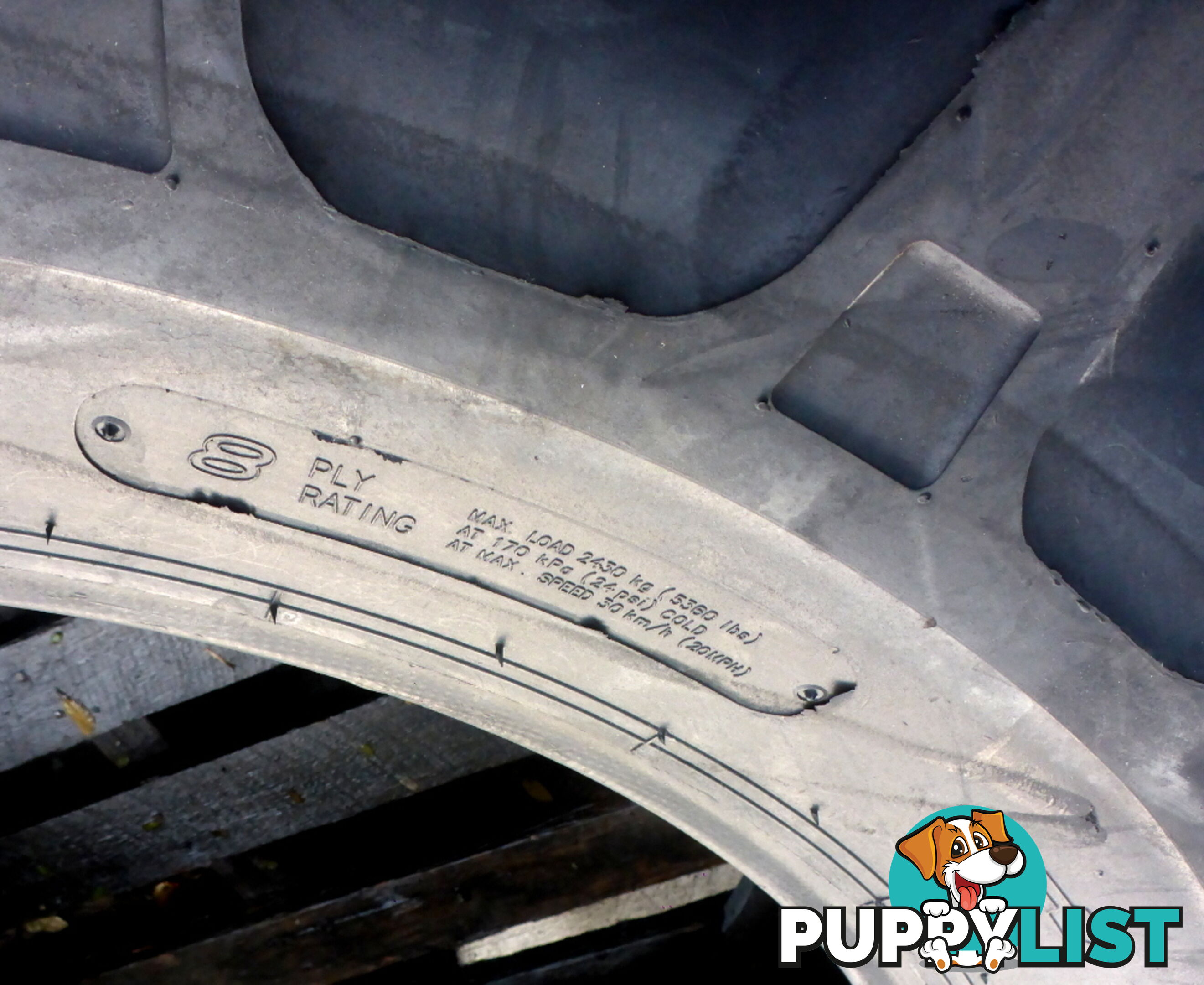 New Simex SA11 Tractor Tyre, 8 Ply, 16.9/14-34