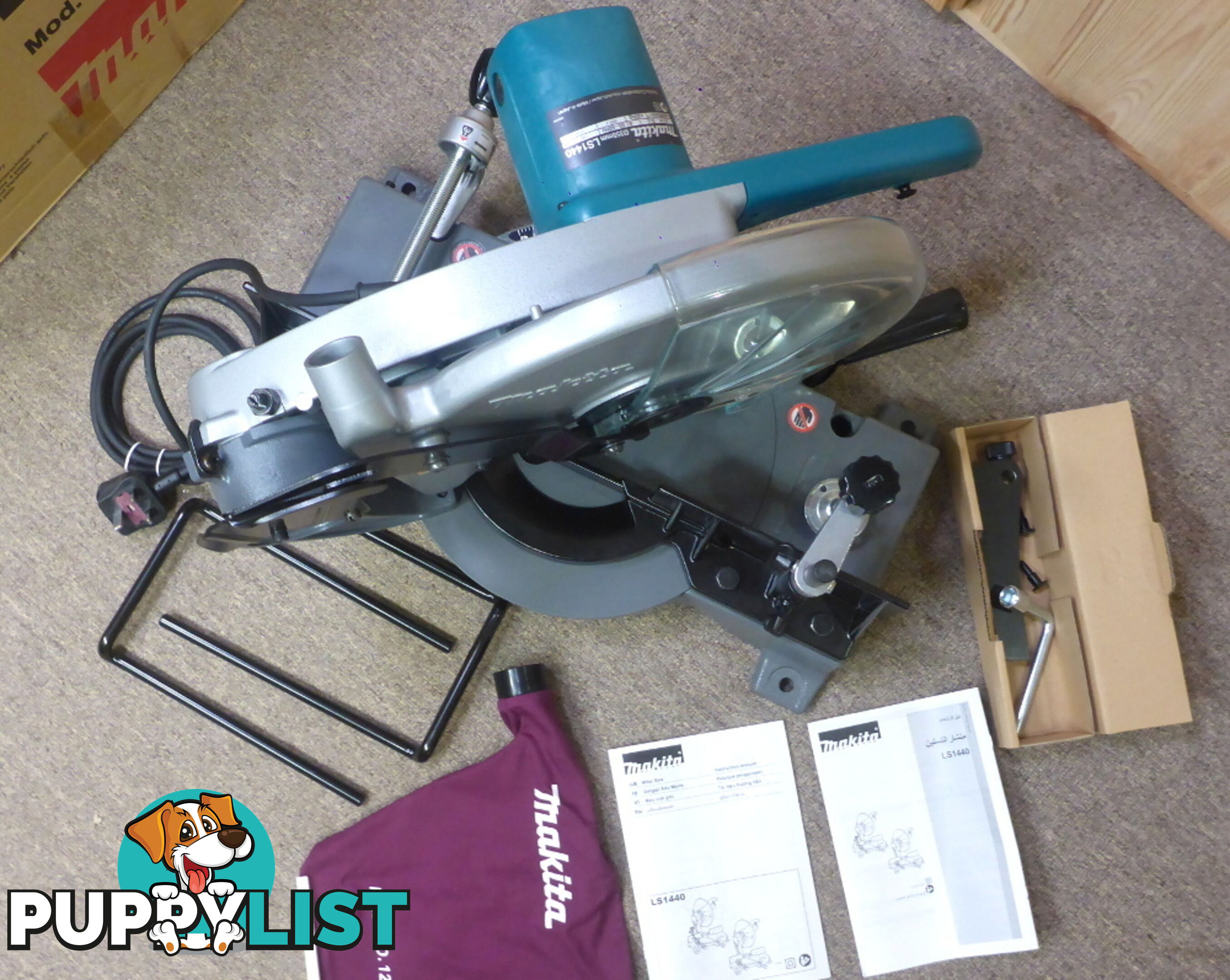 New Makita LS1440 355mm (14") Mitre / Drop Saw $760 off RRP