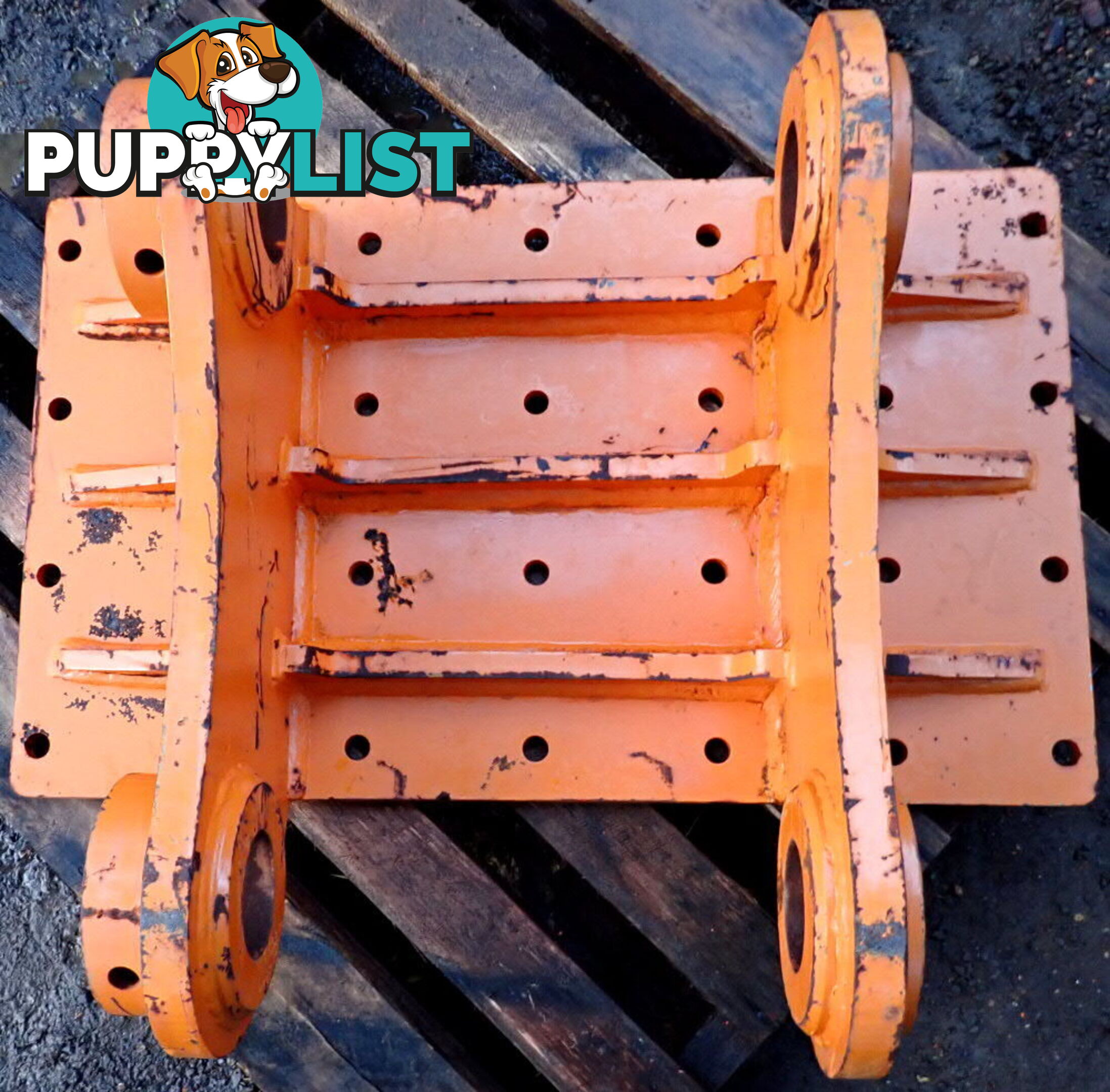 New 30-46 ton (100mm pin) Excavator Headstock Hitch Mounting Plate