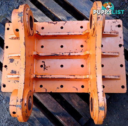 New 30-46 ton (100mm pin) Excavator Headstock Hitch Mounting Plate