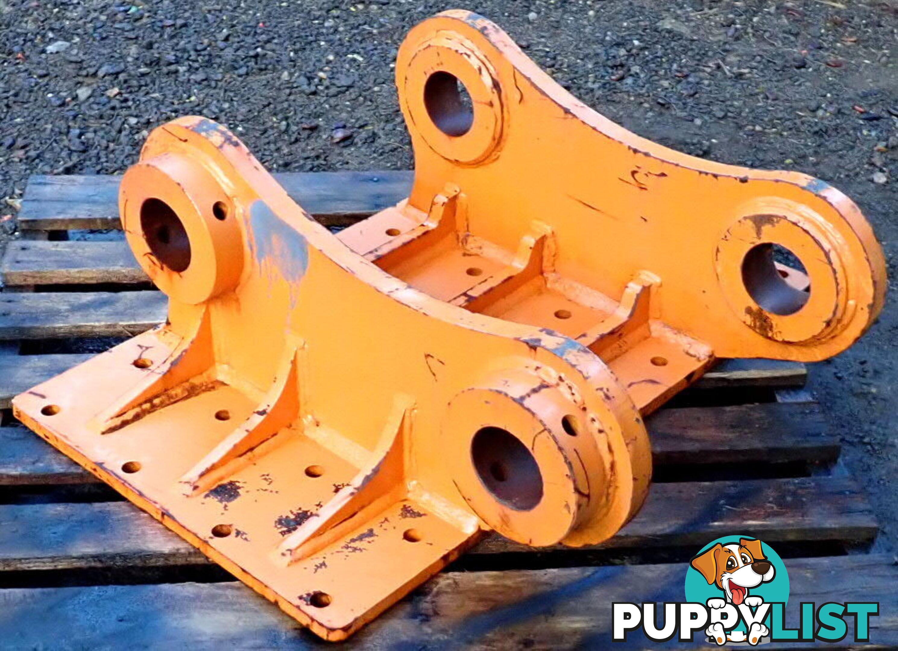 New 30-46 ton (100mm pin) Excavator Headstock Hitch Mounting Plate