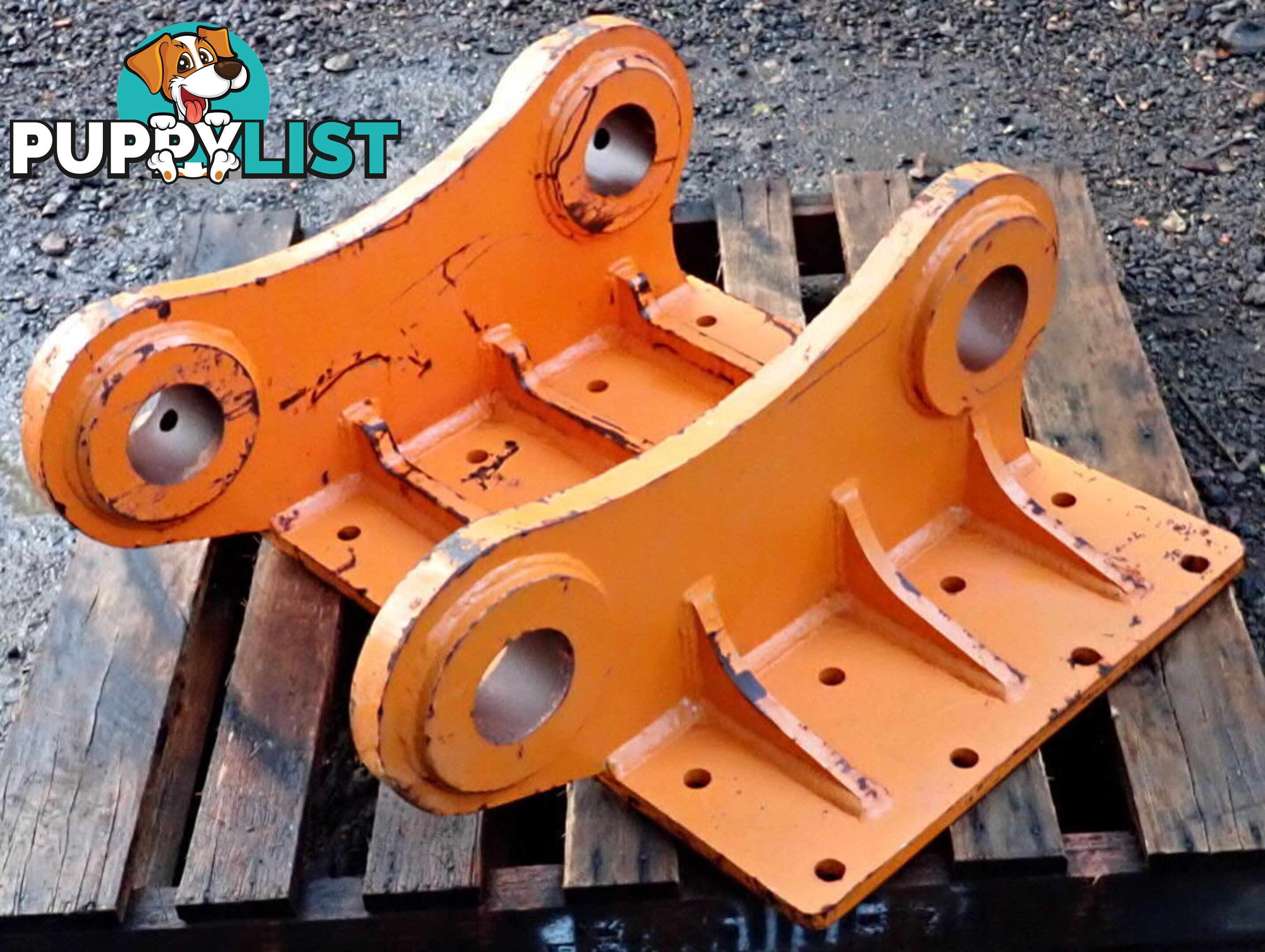 New 30-46 ton (100mm pin) Excavator Headstock Hitch Mounting Plate