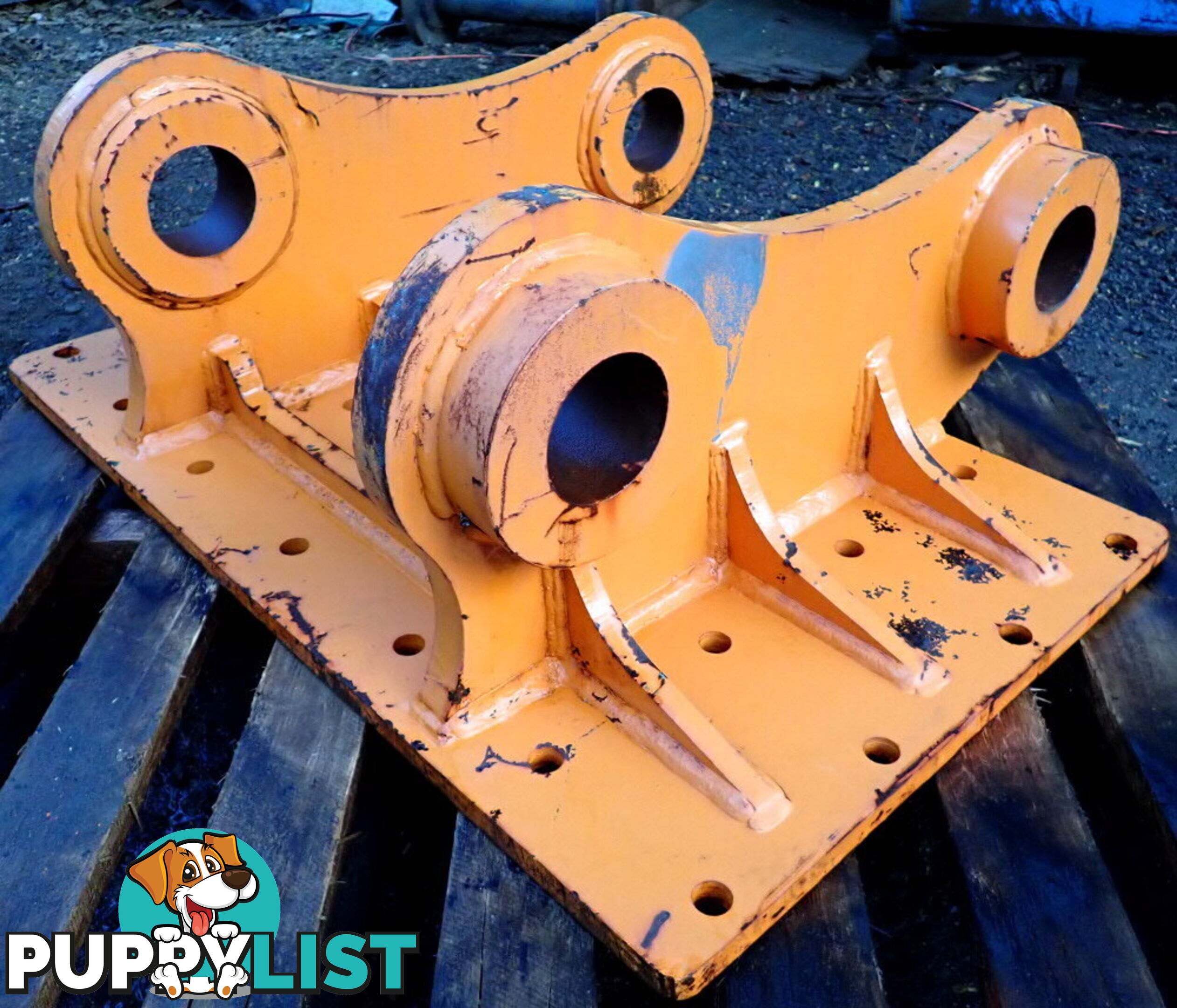 New 30-46 ton (100mm pin) Excavator Headstock Hitch Mounting Plate