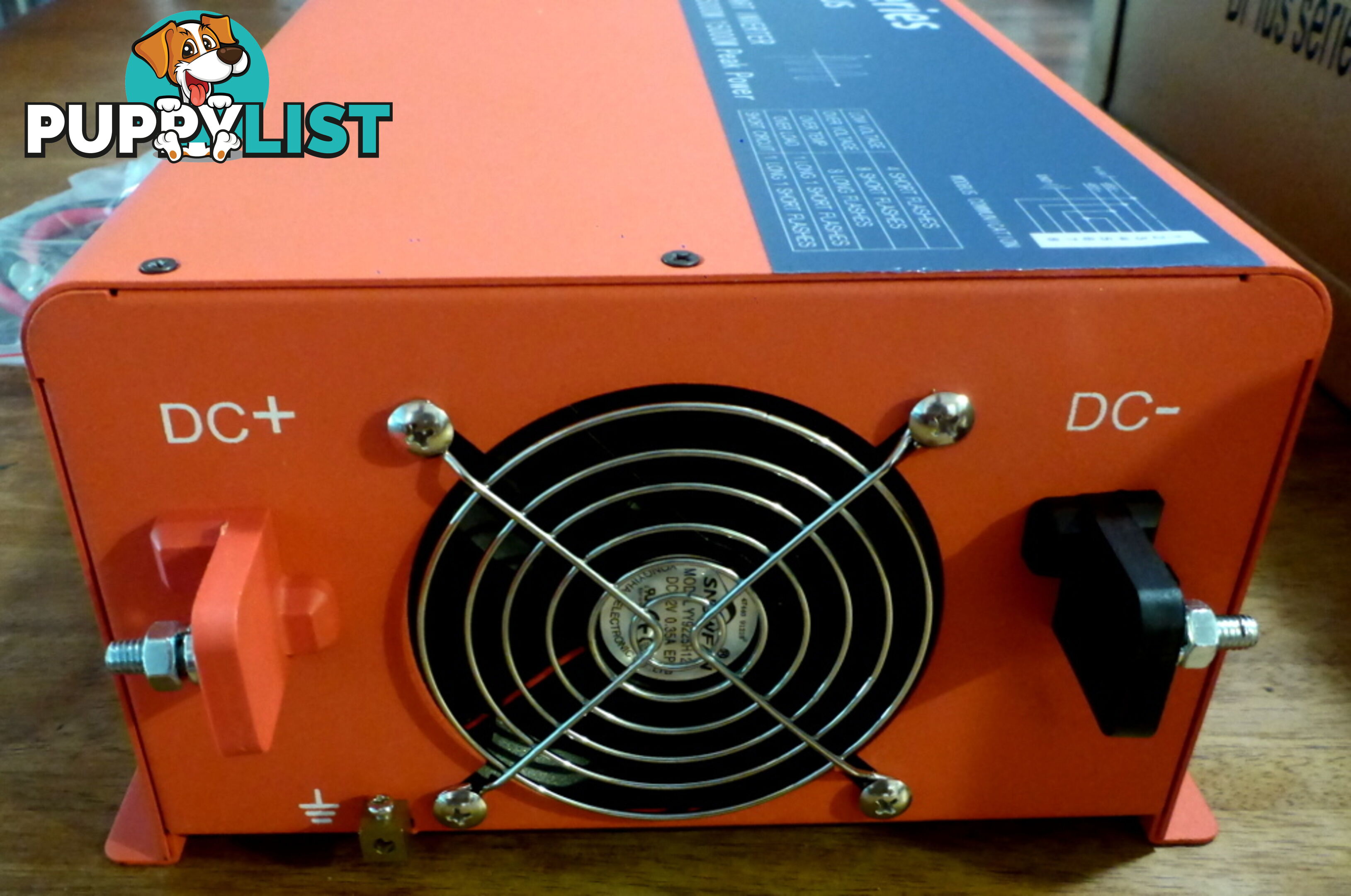 RRP $4175. New 5000w (15000w peak) 48Vdc-240Vac Pure Sine Wave Smart Power Inverter