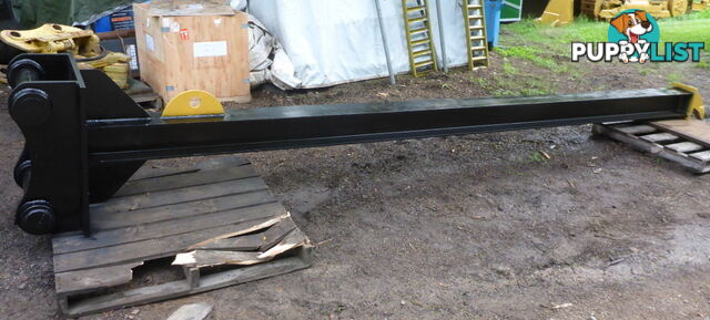 5.7m long Excavator Demolition Ripper 28-50 ton (110mm or 100mm pin)
