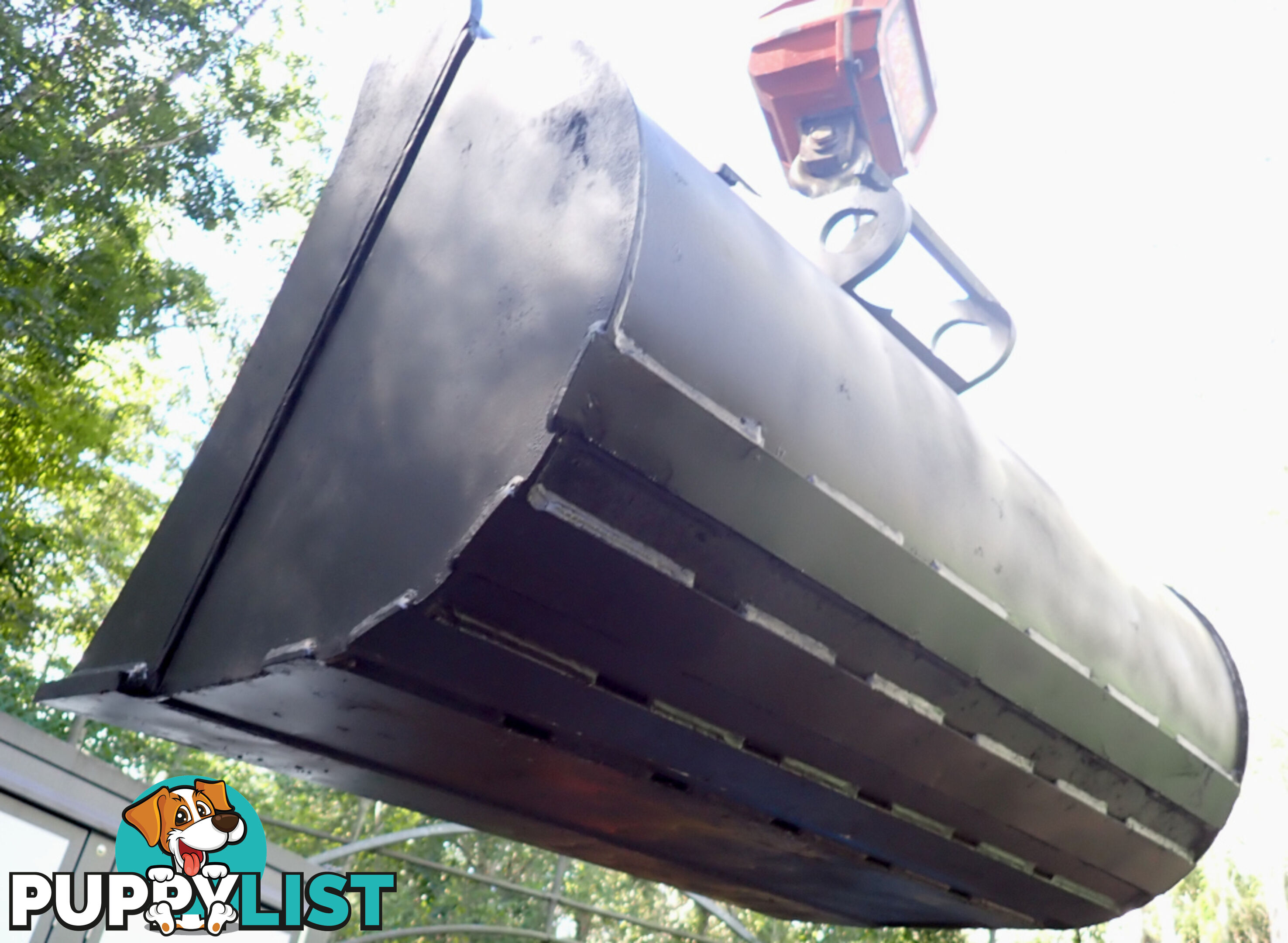 New 4-12 ton 1000mm AHE Excavator / Backhoe Mud Batter Bucket, Partial Headstock