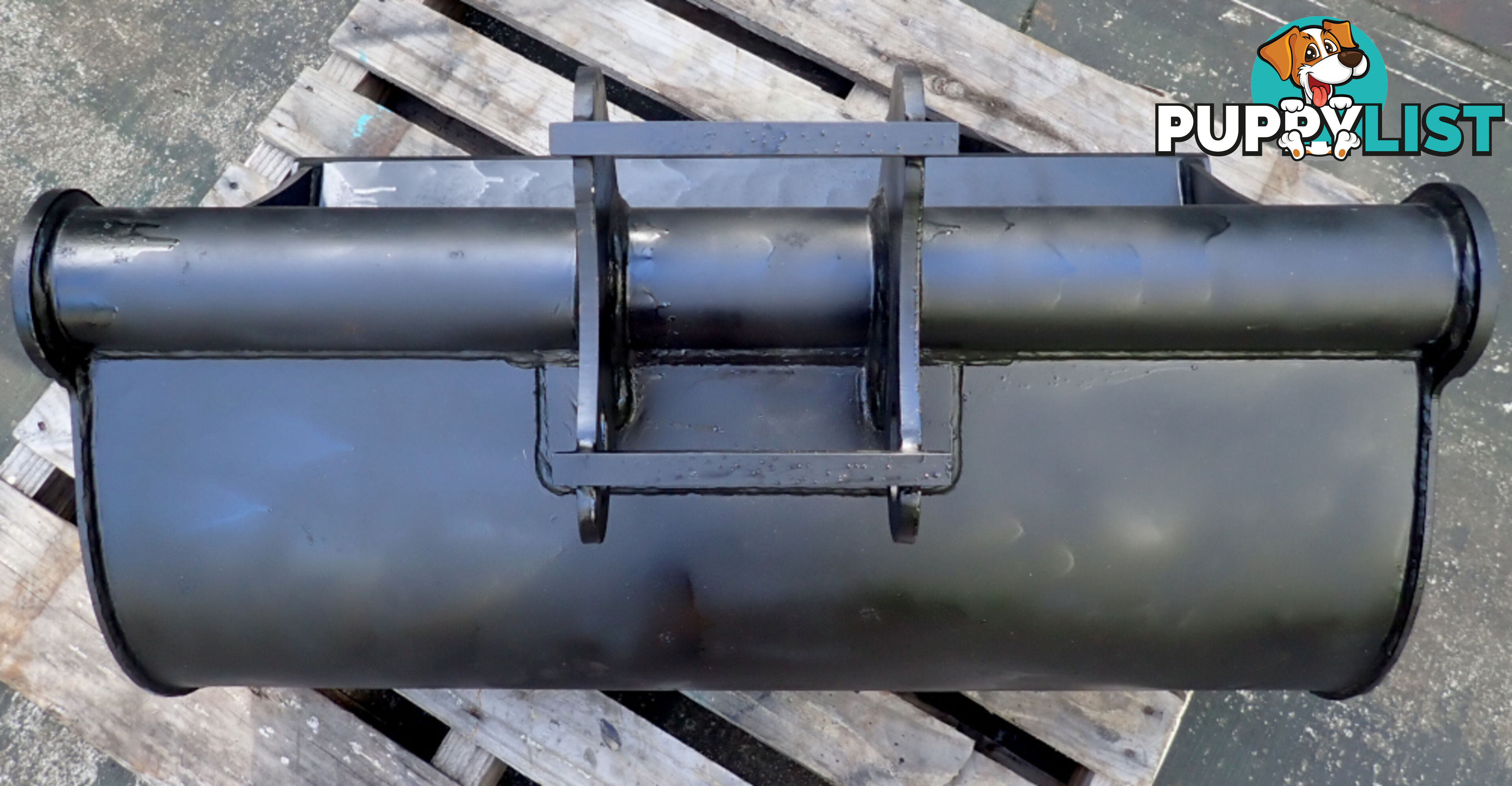 New 4-12 ton 1000mm AHE Excavator / Backhoe Mud Batter Bucket, Partial Headstock