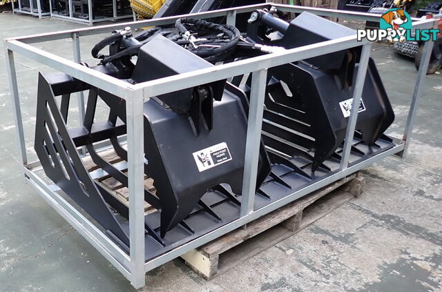 New Rock Grapple Sieve Bucket, Tractor, Skid Steer, Track Loader