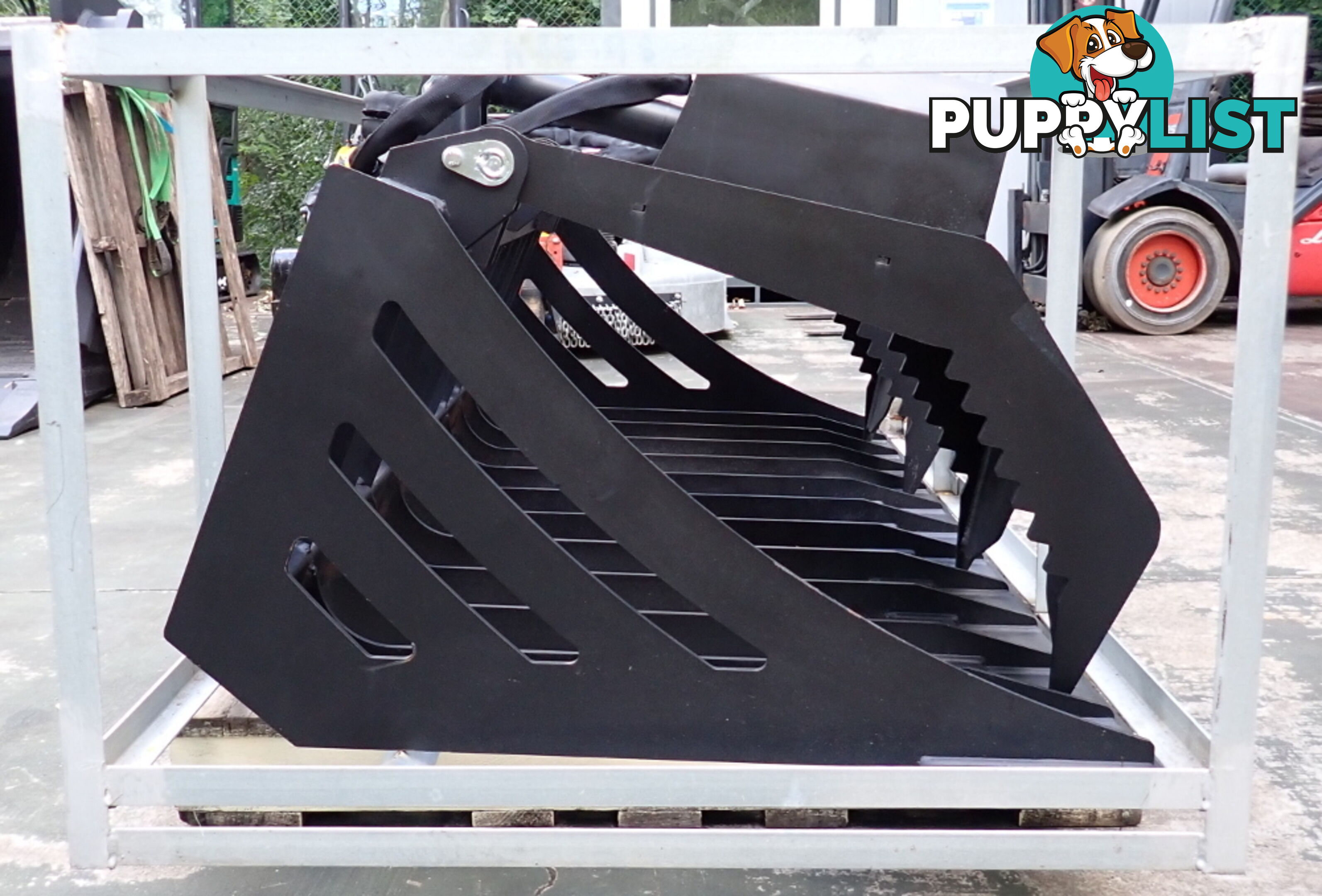 New Rock Grapple Sieve Bucket, Tractor, Skid Steer, Track Loader
