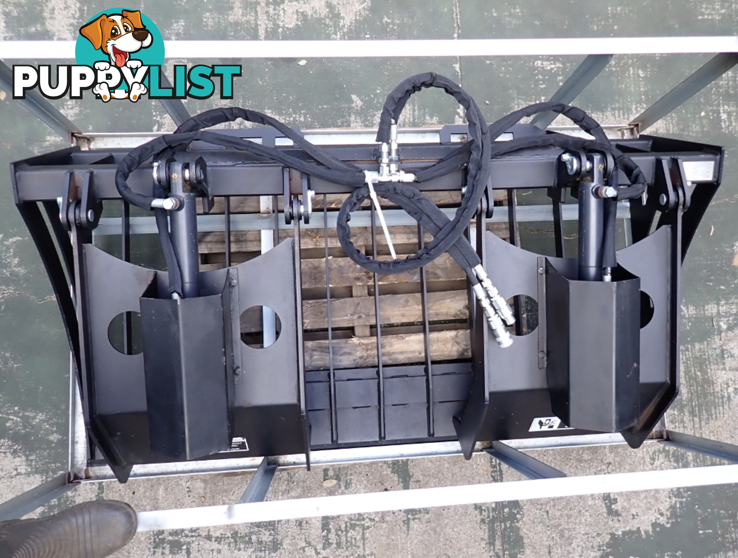 New Rock Grapple Sieve Bucket, Tractor, Skid Steer, Track Loader