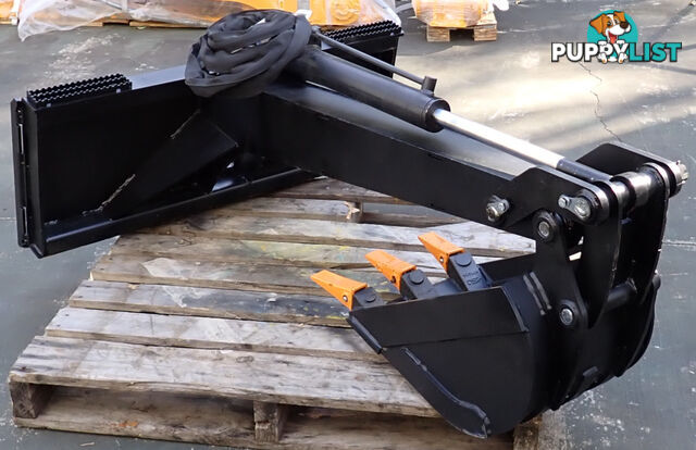New Backhoe Arm for Skid Steer, Tractor, Track Loader