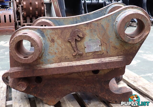 22-36 ton (90mm pin) Excavator Jaws Hitch needs repair or for Headstock