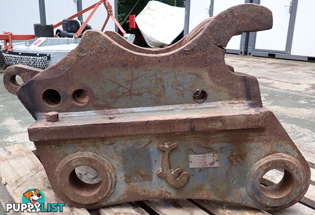 22-36 ton (90mm pin) Excavator Jaws Hitch needs repair or for Headstock