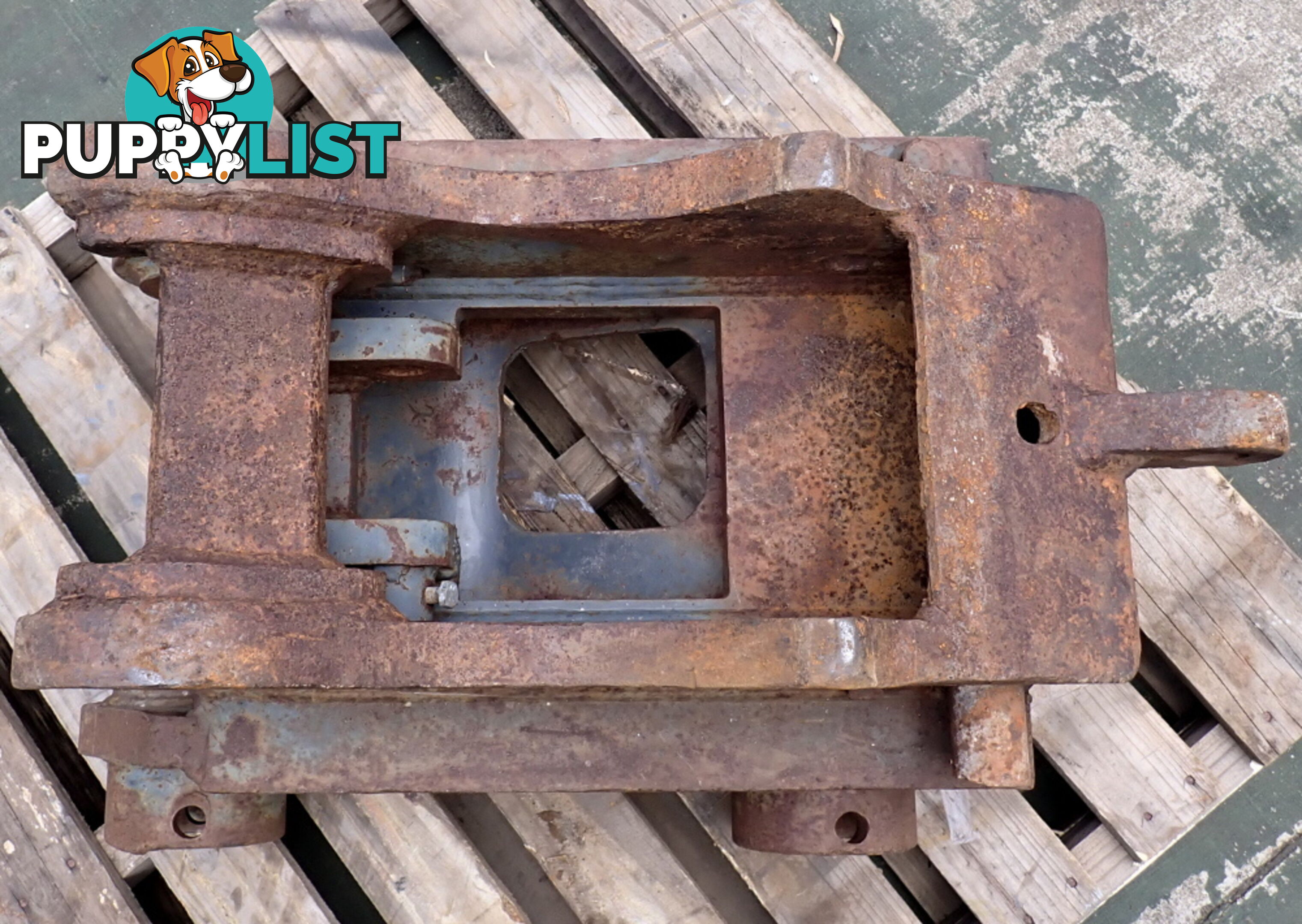 22-36 ton (90mm pin) Excavator Jaws Hitch needs repair or for Headstock