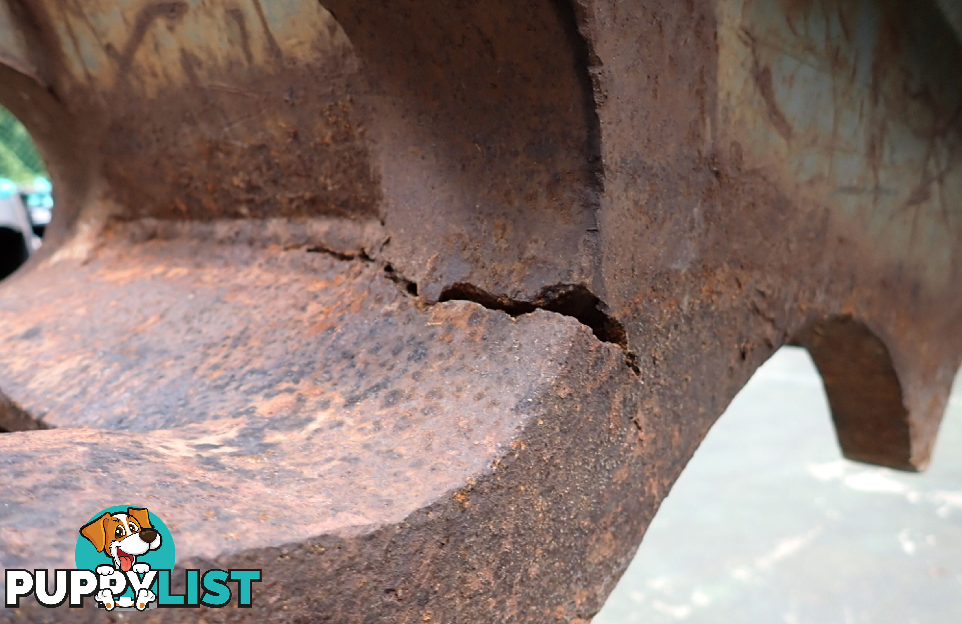 22-36 ton (90mm pin) Excavator Jaws Hitch needs repair or for Headstock