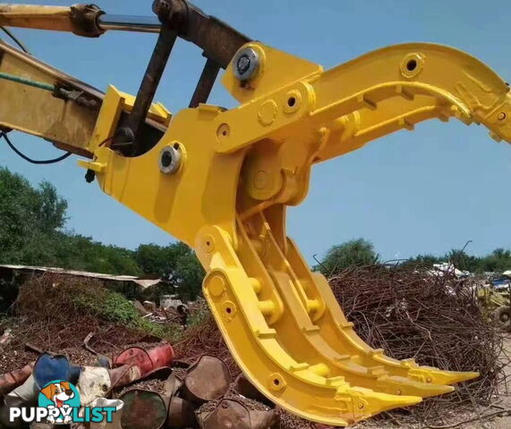 New 8-20 ton (65mm Pin) Excavator 5 Finger Mechanical Grapple Grab