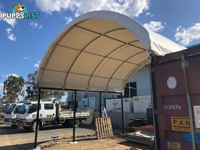 New 6m x 6m Container Shelter Workshop Igloo Dome