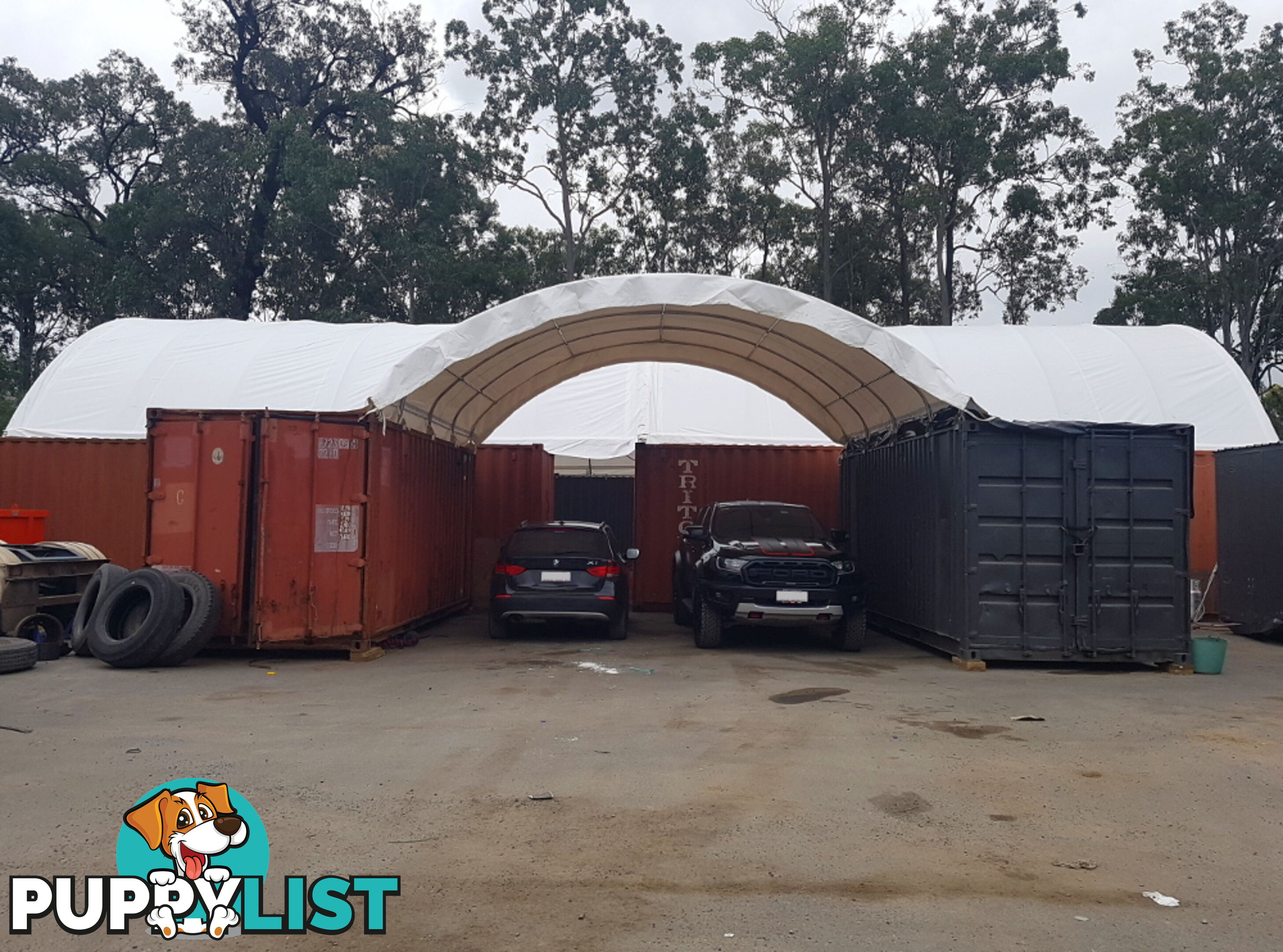 New 6m x 6m Container Shelter Workshop Igloo Dome