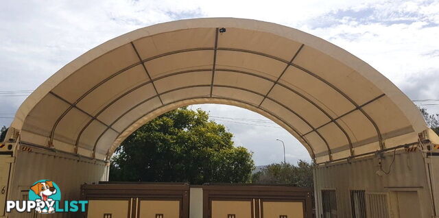 New 6m x 6m Container Shelter Workshop Igloo Dome