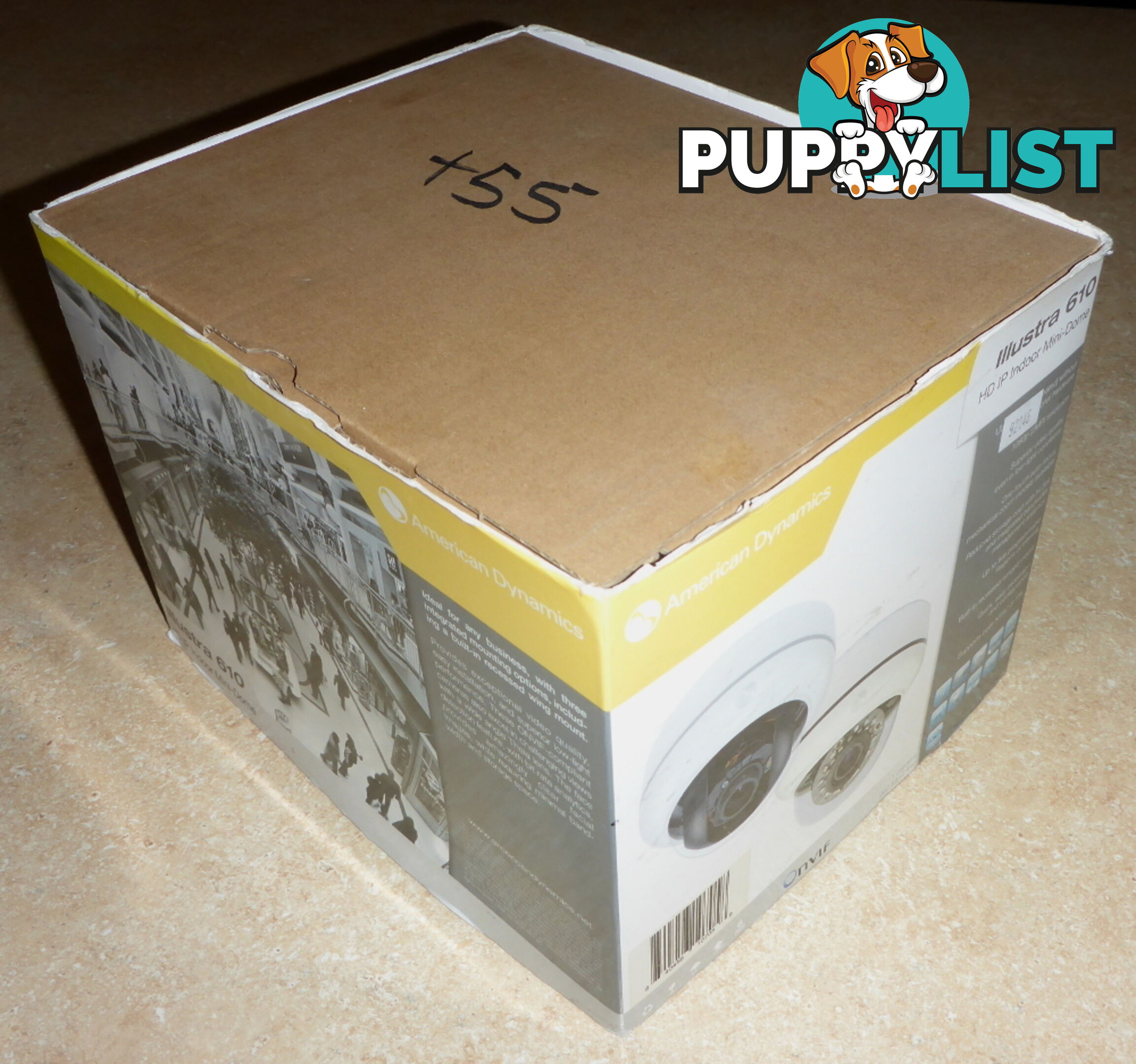 New Tyco / American Dynamics Illustra 610 Full HD Mini Dome IP / CCTV Indoor Security Camera