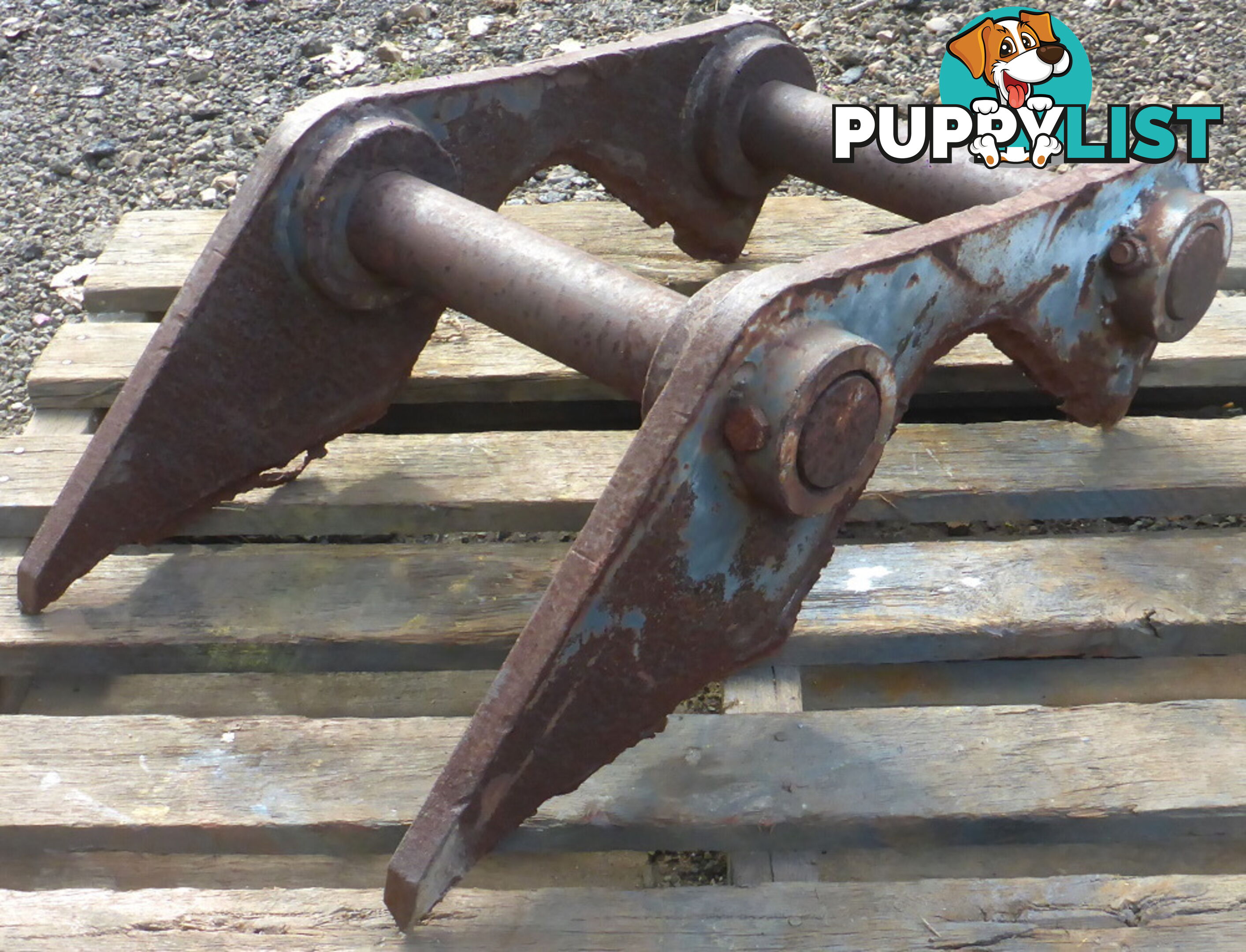 12-21 ton (70mm pin) Excavator Headstock Hitch Mounting Plate
