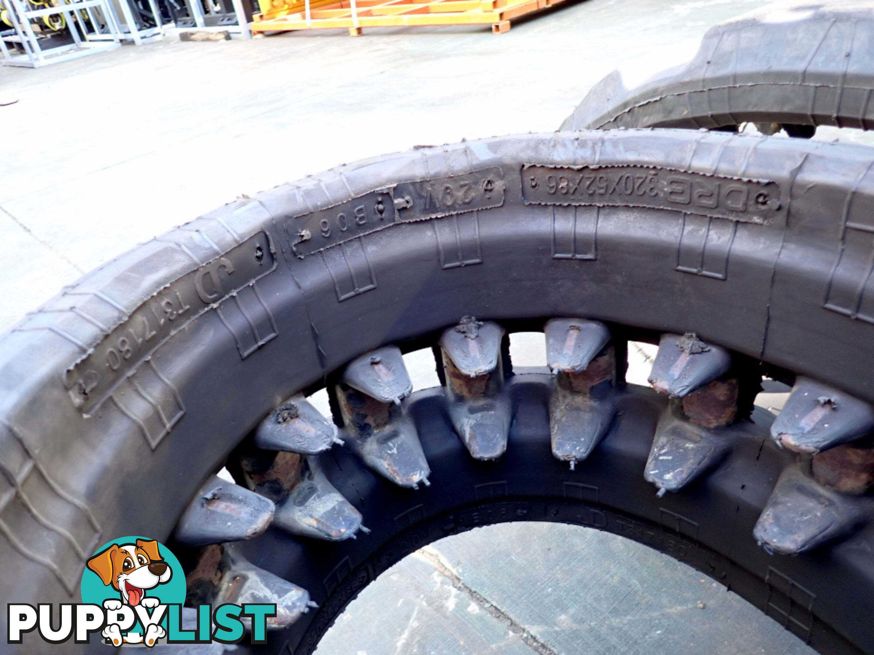 2 John Deere Track Loader / Excavator Rubber Tracks 320x86x52 suit Bobcat, JD, Komatsu, Kubota etc