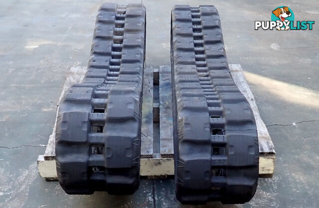 2 John Deere Track Loader / Excavator Rubber Tracks 320x86x52 suit Bobcat, JD, Komatsu, Kubota etc