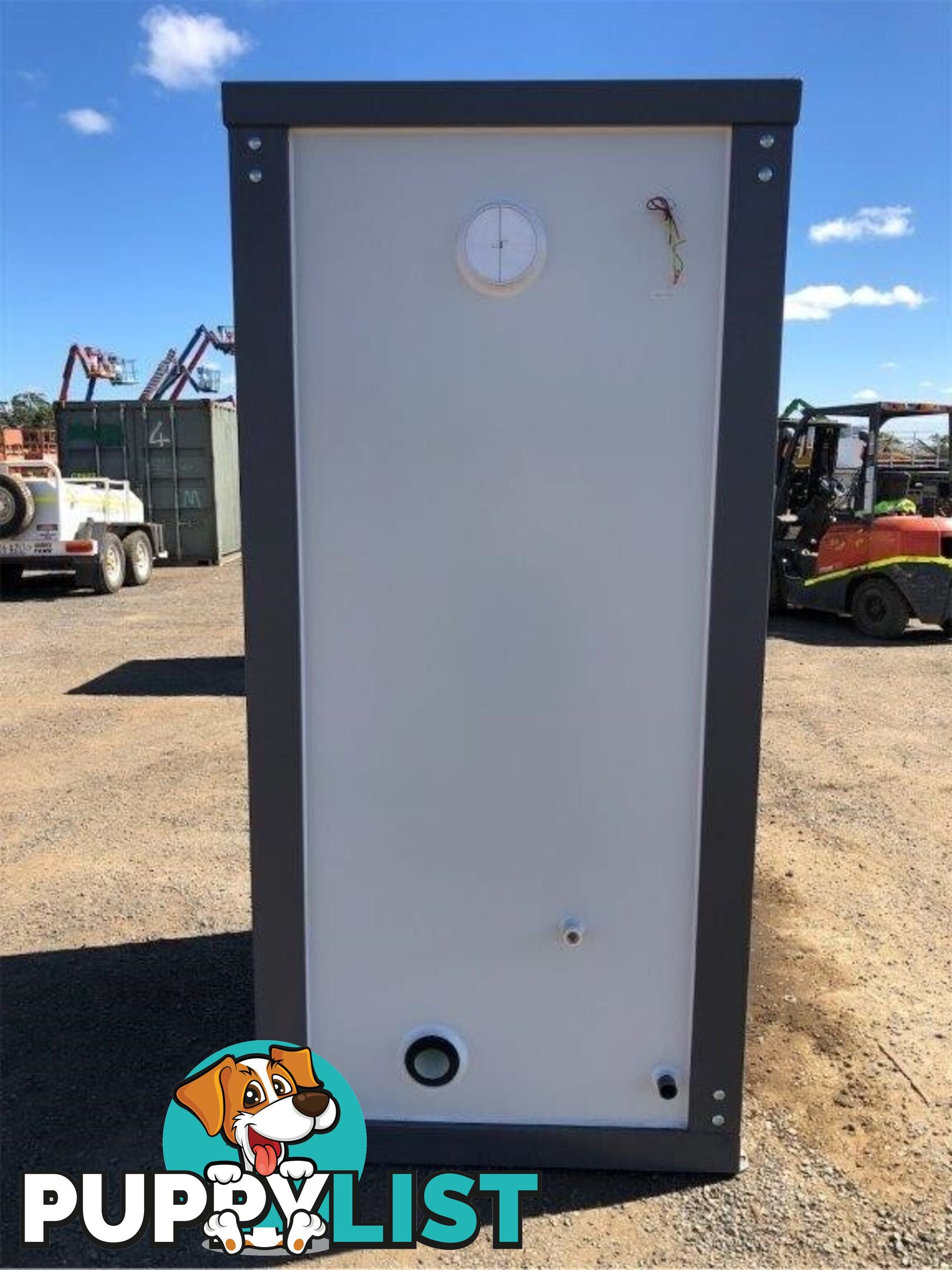 New Single Portable Toilet Restroom Block
