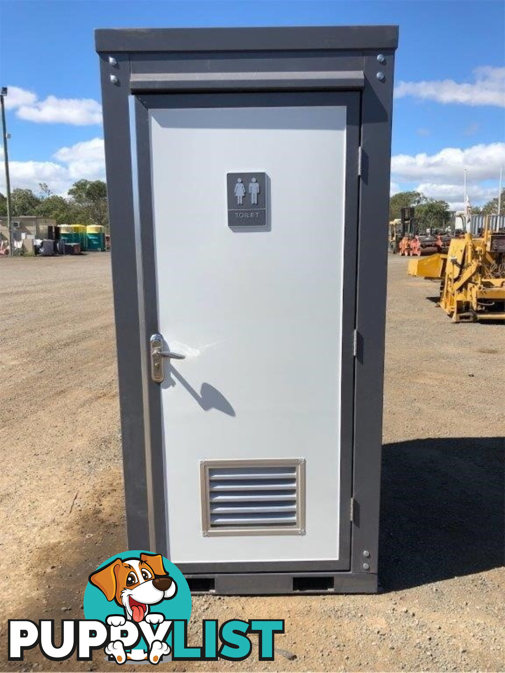 New Single Portable Toilet Restroom Block