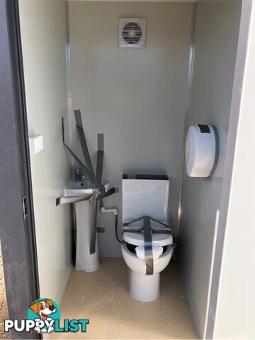 New Single Portable Toilet Restroom Block