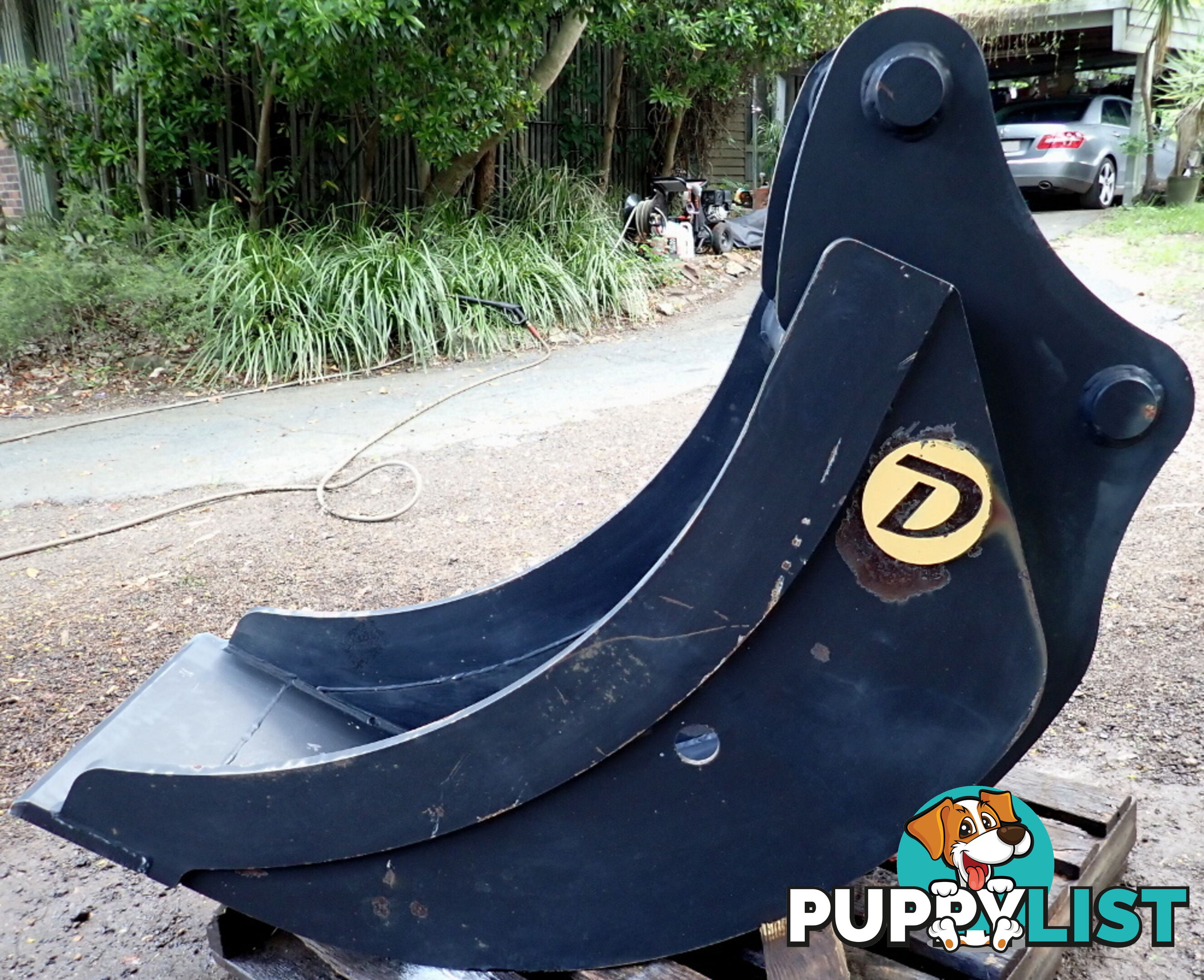 New 15-32 ton (80mm pin) 600mm Doherty Excavator Cleanup Gummy Bucket