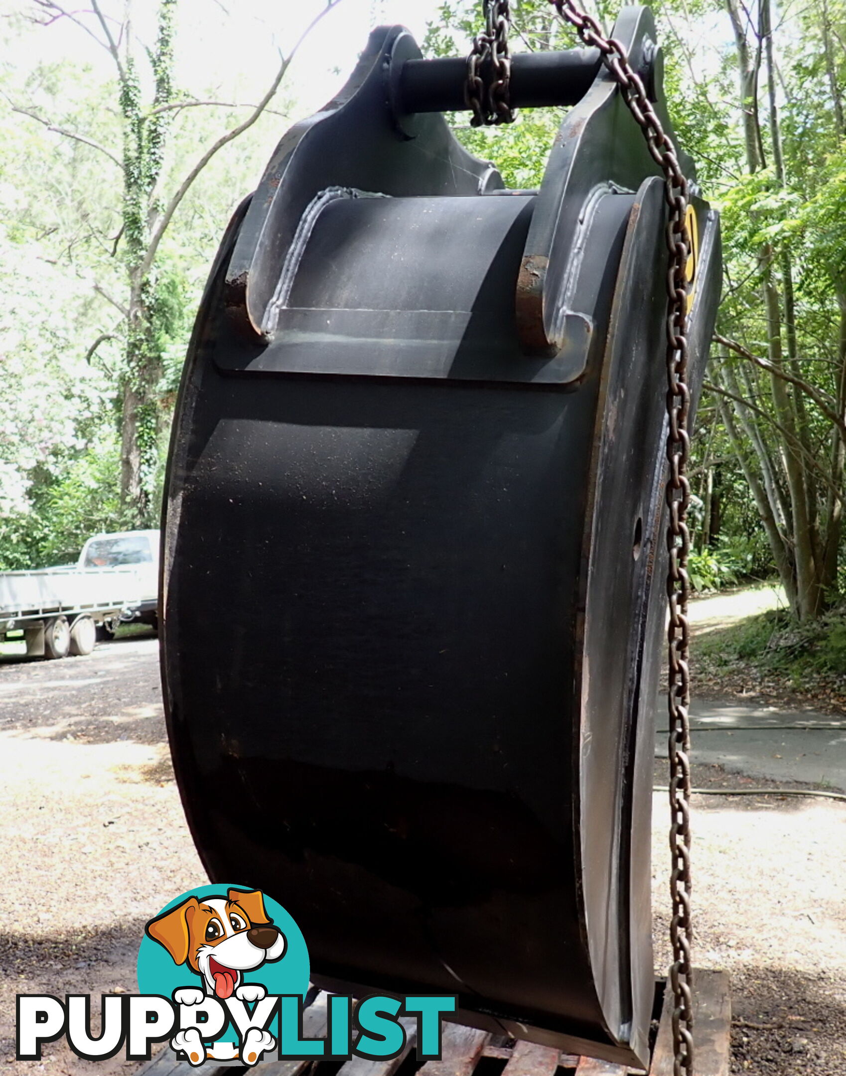 New 15-32 ton (80mm pin) 600mm Doherty Excavator Cleanup Gummy Bucket