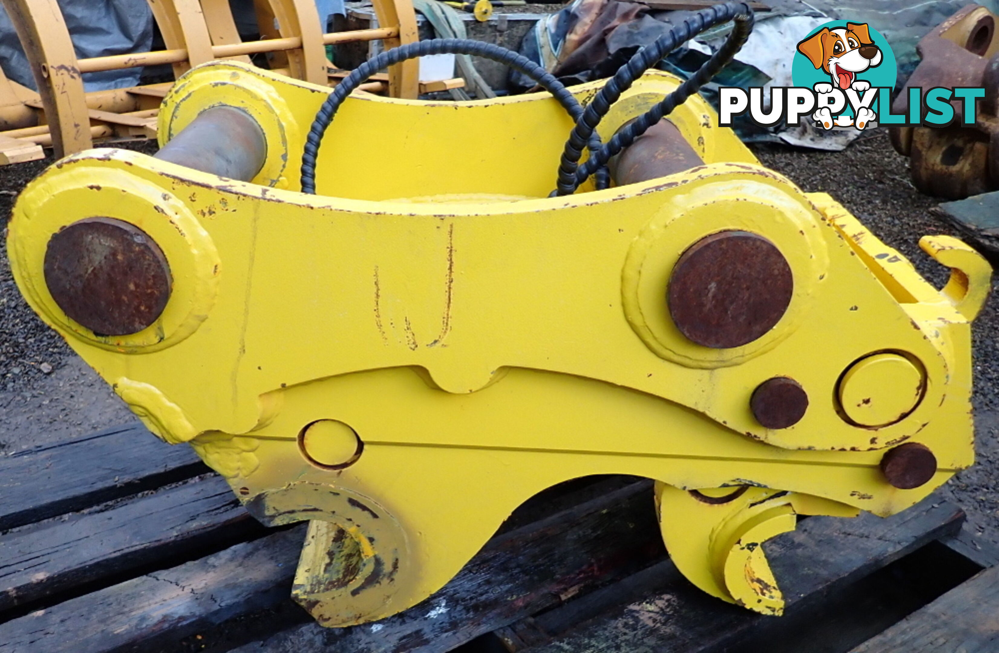 As New 22-40 ton (90mm pin) Hydraulic Excavator Quick Hitch Coupling