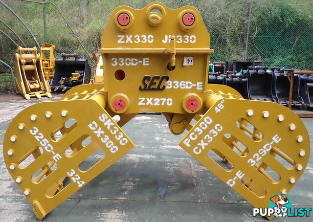 20-48 ton (90 or 100mm pin) Excavator Hydraulic Clamshell Sieve Bucket