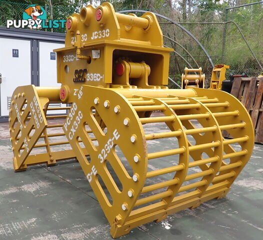 20-48 ton (90 or 100mm pin) Excavator Hydraulic Clamshell Sieve Bucket