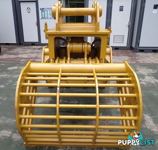 20-48 ton (90 or 100mm pin) Excavator Hydraulic Clamshell Sieve Bucket