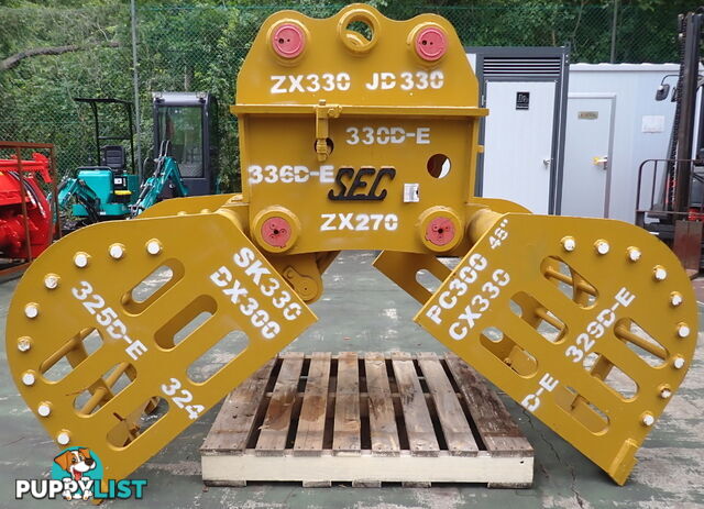 20-48 ton (90 or 100mm pin) Excavator Hydraulic Clamshell Sieve Bucket