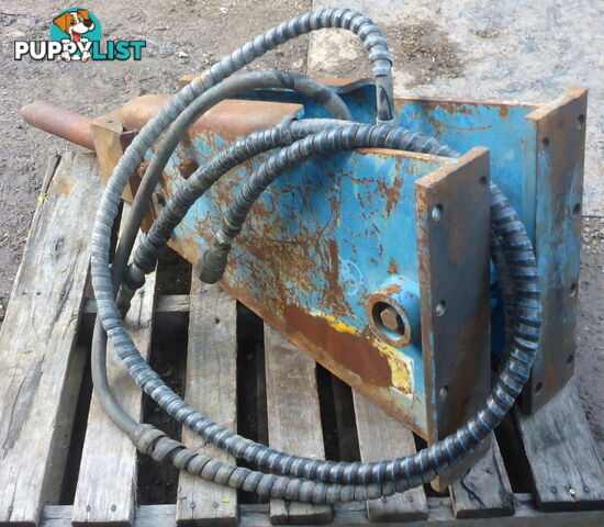 Used 4-10 ton Excavator Hydraulic Hammer Rock Breaker & separate Headstock