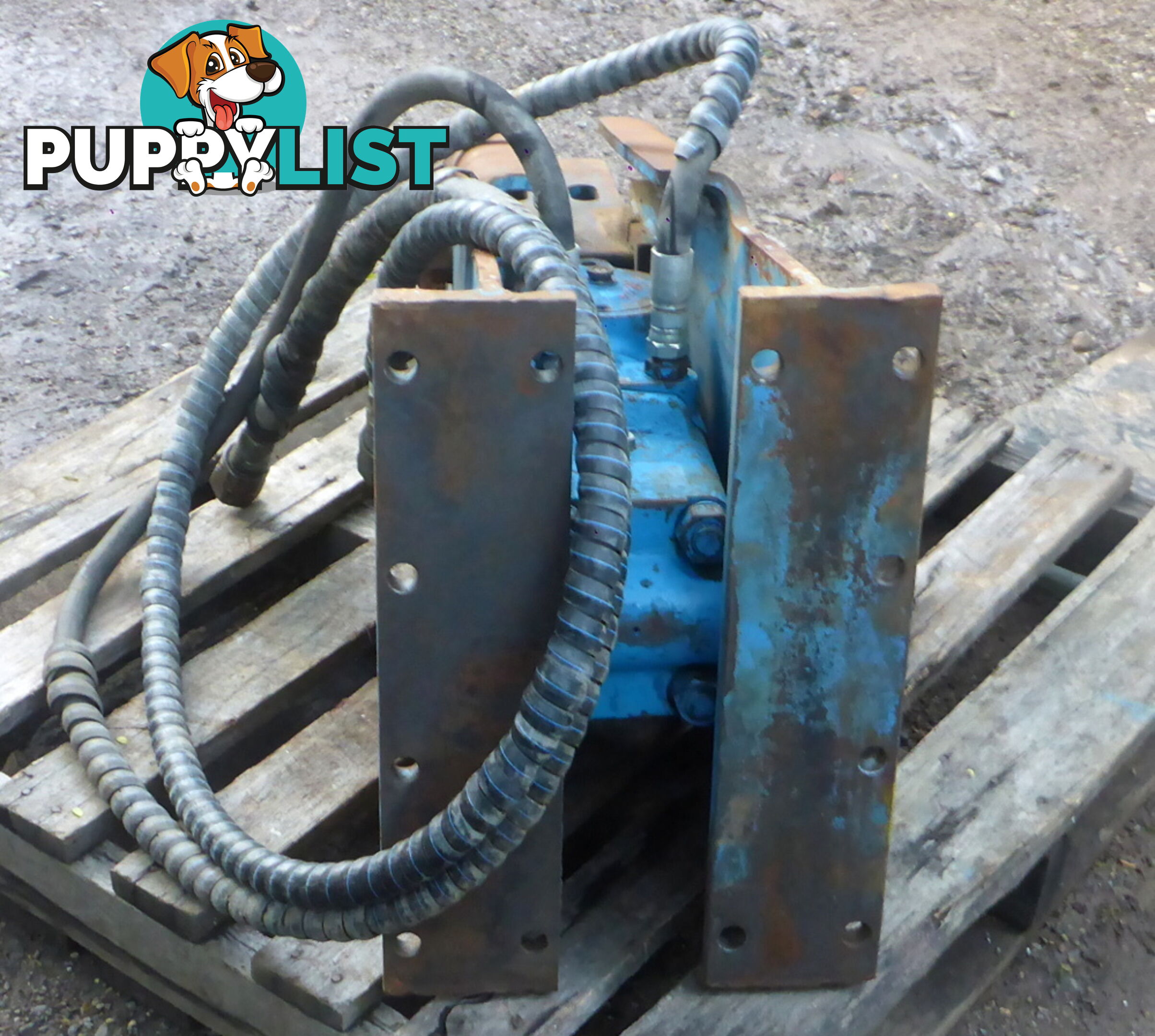 Used 4-10 ton Excavator Hydraulic Hammer Rock Breaker & separate Headstock