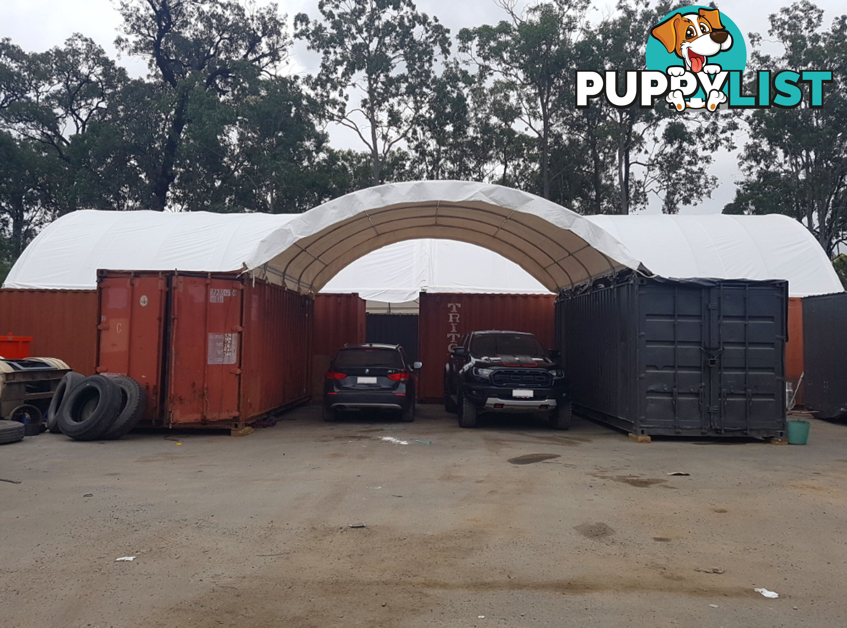 New 6m x 6m Container Shelter Workshop Igloo Dome