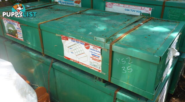 New 6m x 6m Container Shelter Workshop Igloo Dome