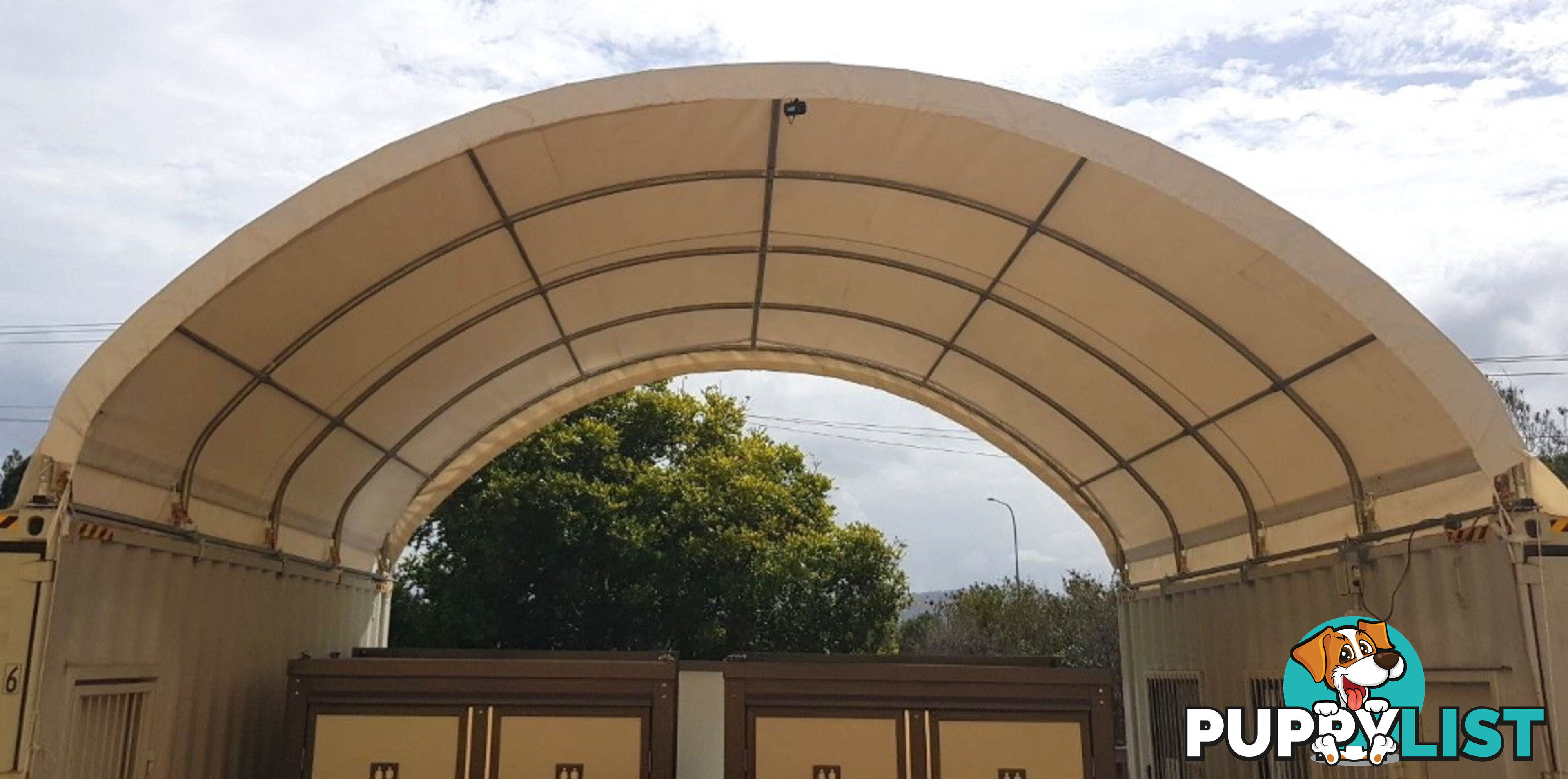 New 6m x 6m Container Shelter Workshop Igloo Dome