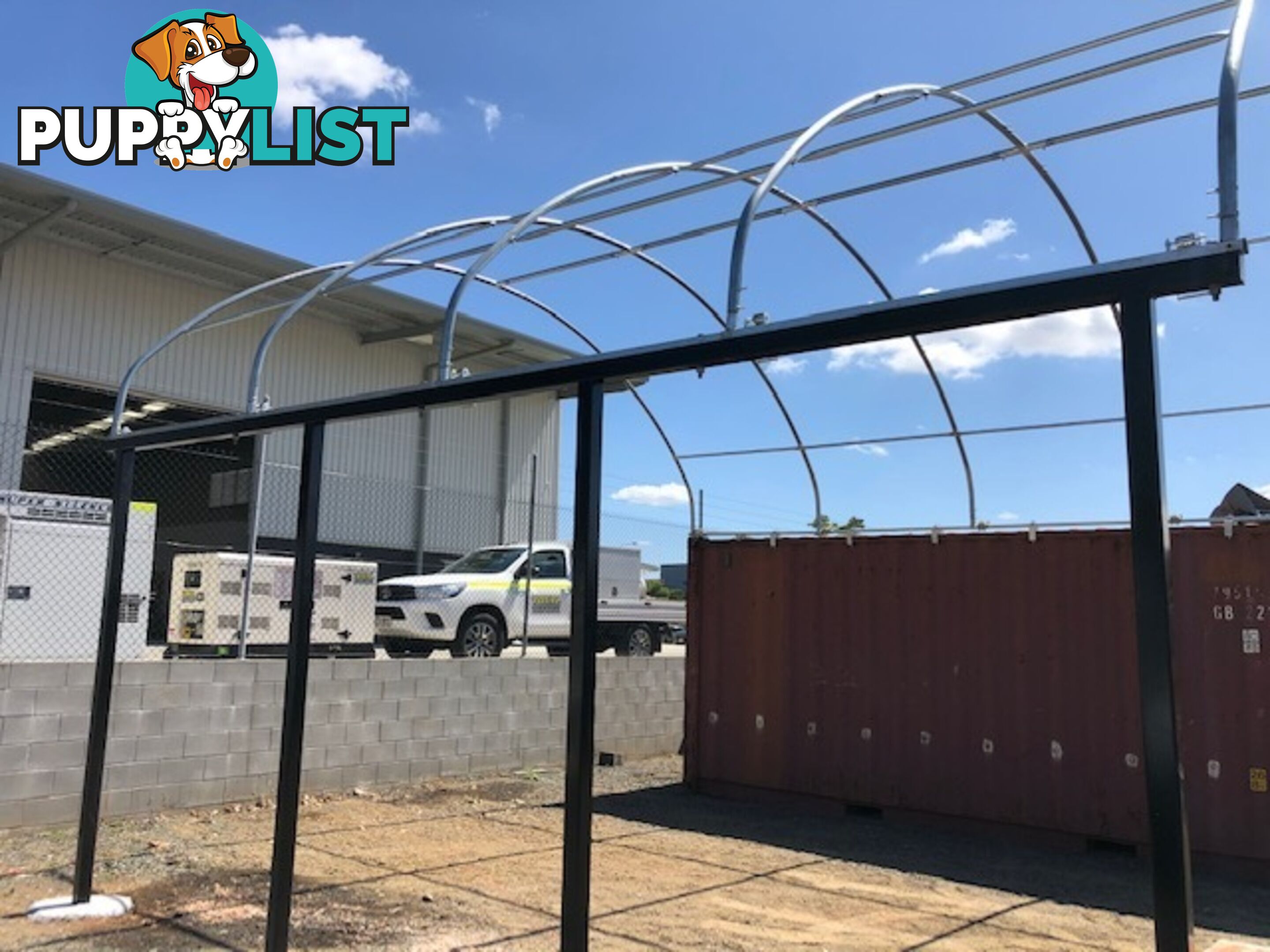 New 6m x 6m Container Shelter Workshop Igloo Dome