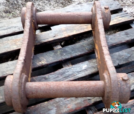 12-23 ton (70mm pin) TE Excavator Headstock Hitch Mounting Plate suit Kato
