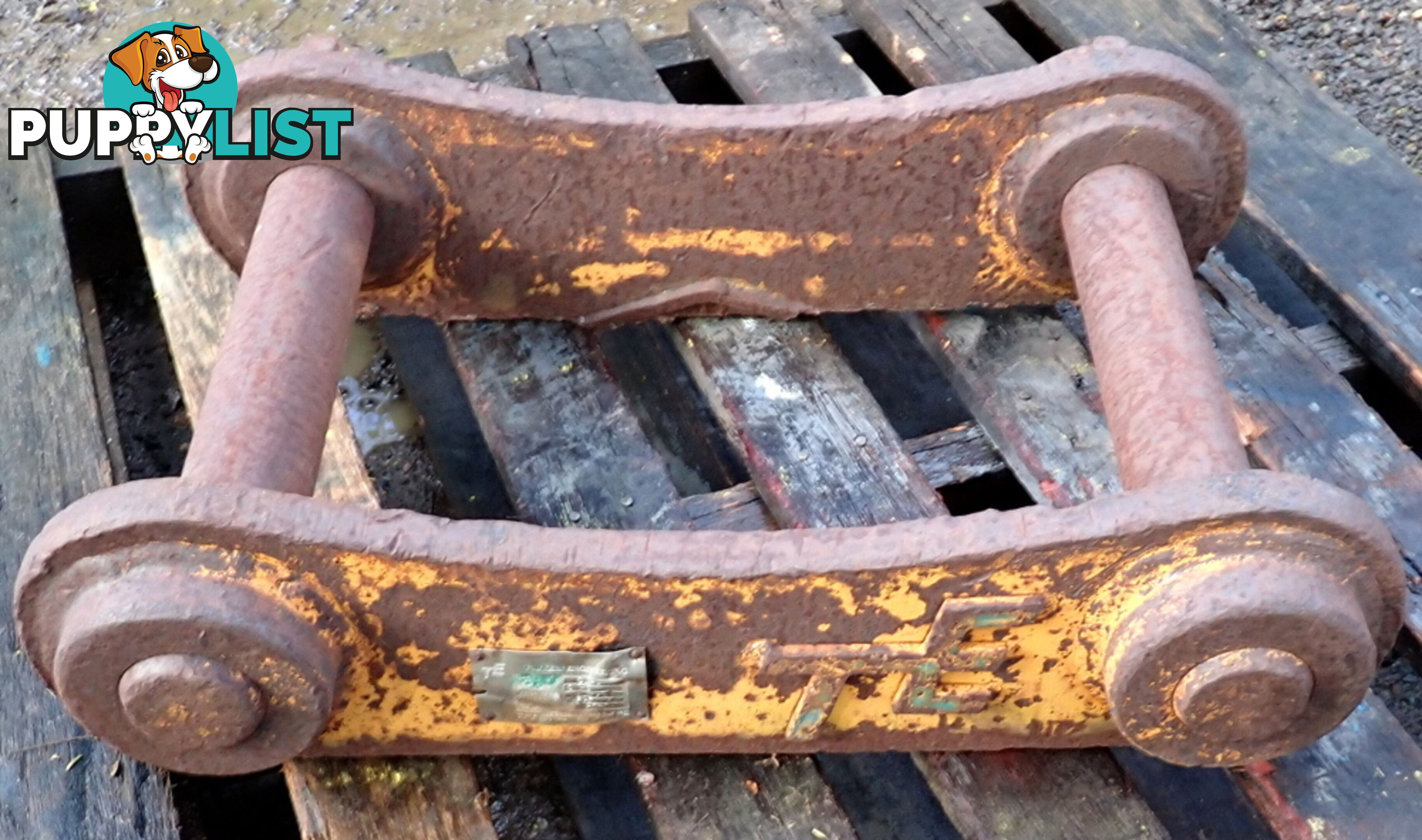12-23 ton (70mm pin) TE Excavator Headstock Hitch Mounting Plate suit Kato