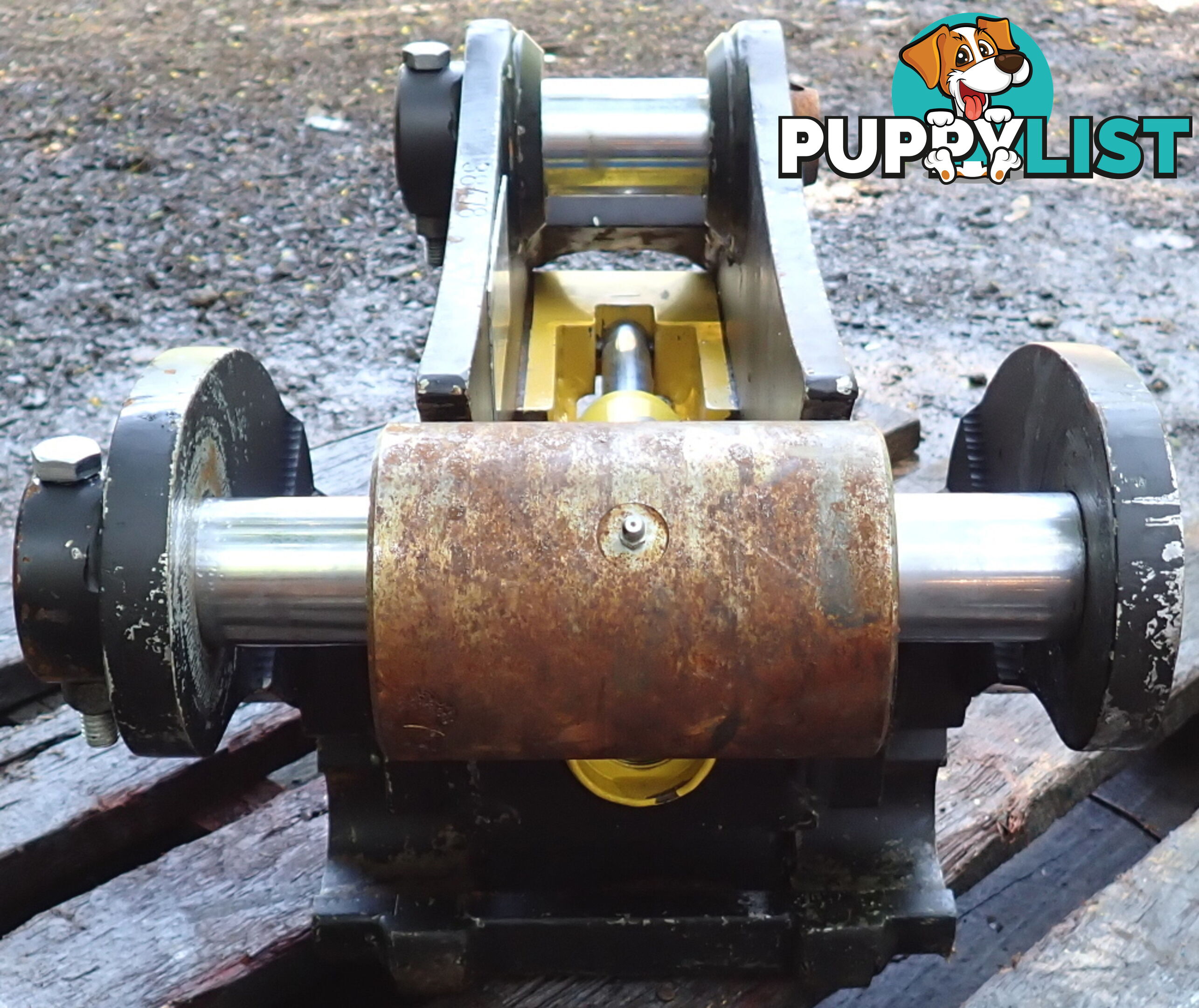 New Case 590ST Backhoe (44.45/50mm pin) Doherty Hydraulic Quick Hitch Coupling