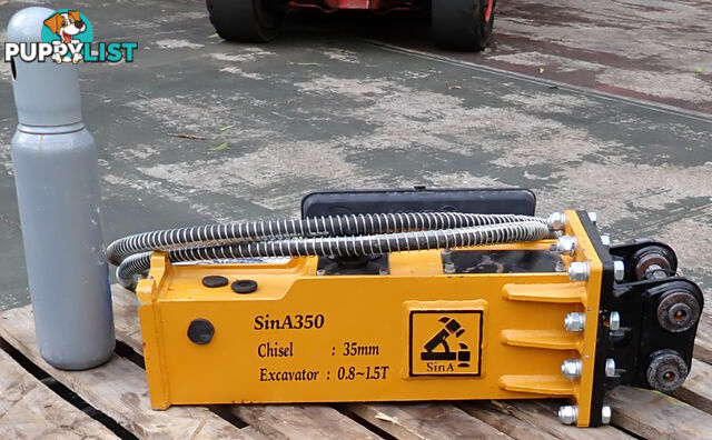 New 0.7-2 ton (25mm or 30mm Pin) Silenced Excavator Hydraulic Hammer Rock Breaker