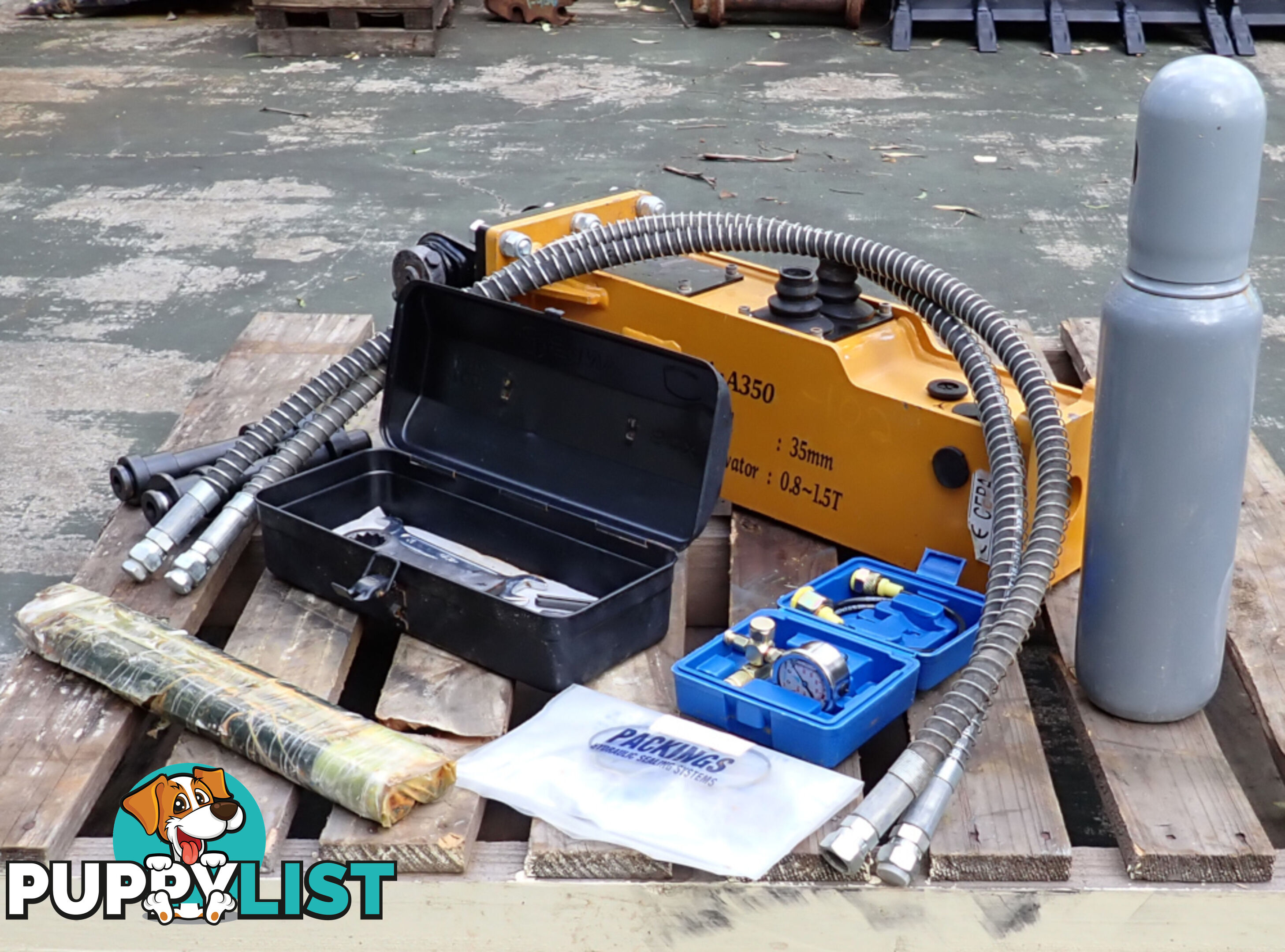 New 0.7-2 ton (25mm or 30mm Pin) Silenced Excavator Hydraulic Hammer Rock Breaker