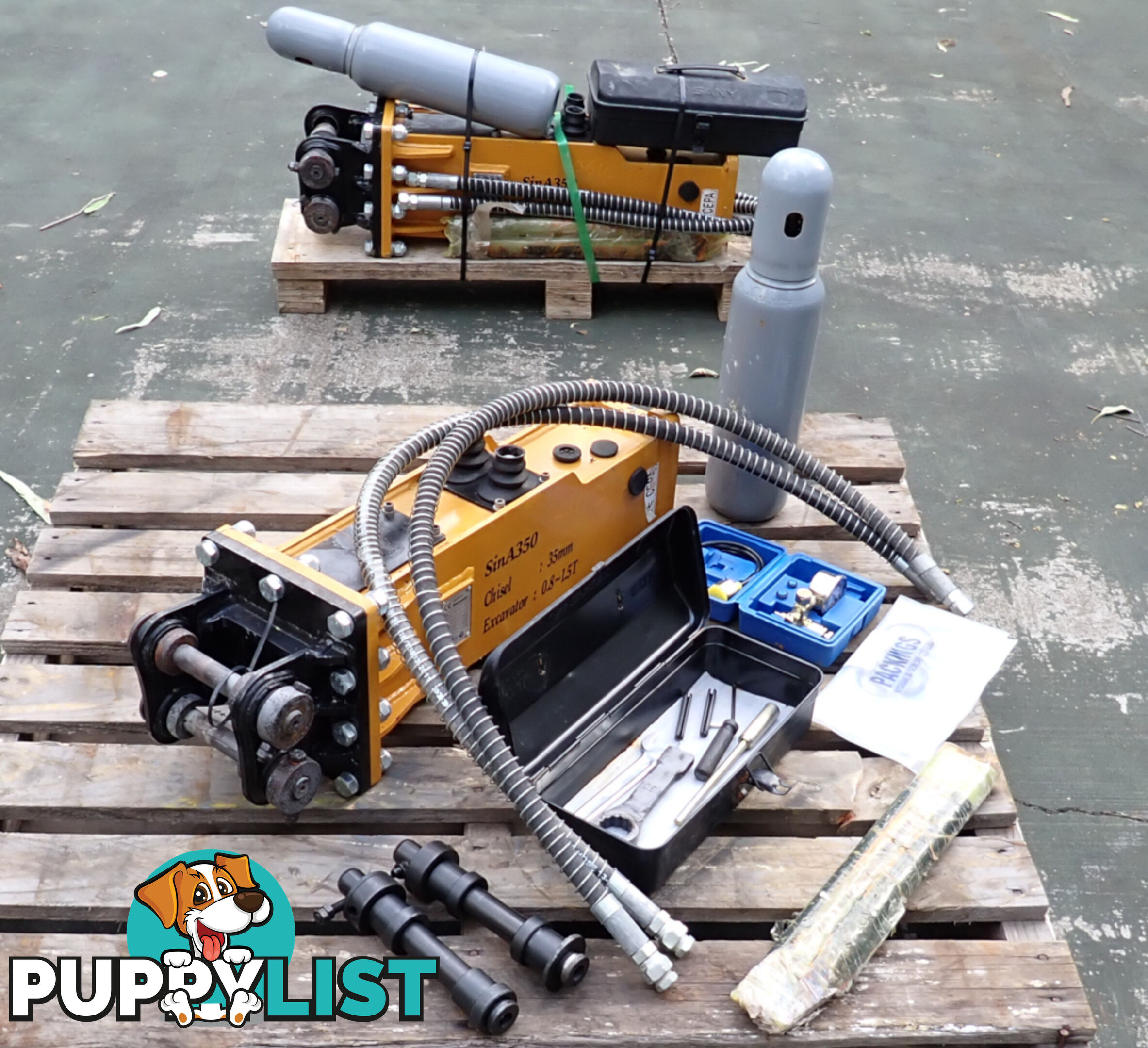 New 0.7-2 ton (25mm or 30mm Pin) Silenced Excavator Hydraulic Hammer Rock Breaker